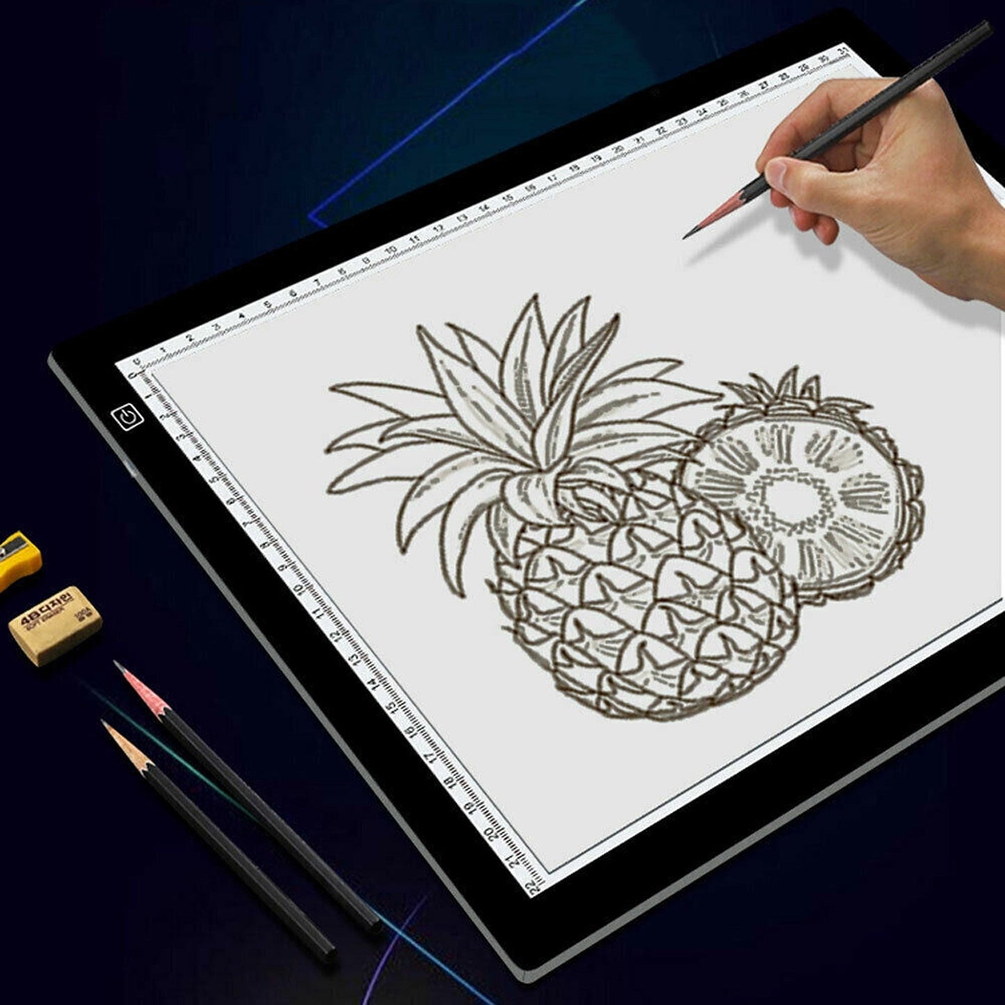A3 LED Light Box Art Design Stencil Drawing Pad Thin Copy Pattern