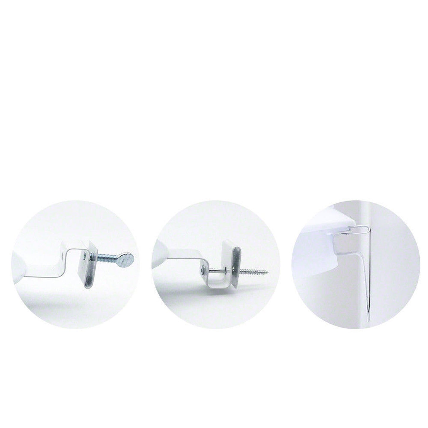 4pcs Solar Powered Black LED Gutter Fence Lights for Outdoor Garden Wall Pathway