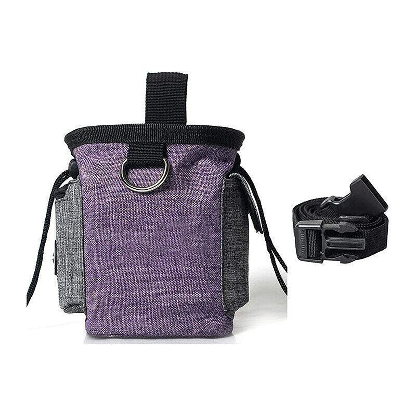 Dog Treat Pouch for Obedience Training with Garbage Bag Dispenser