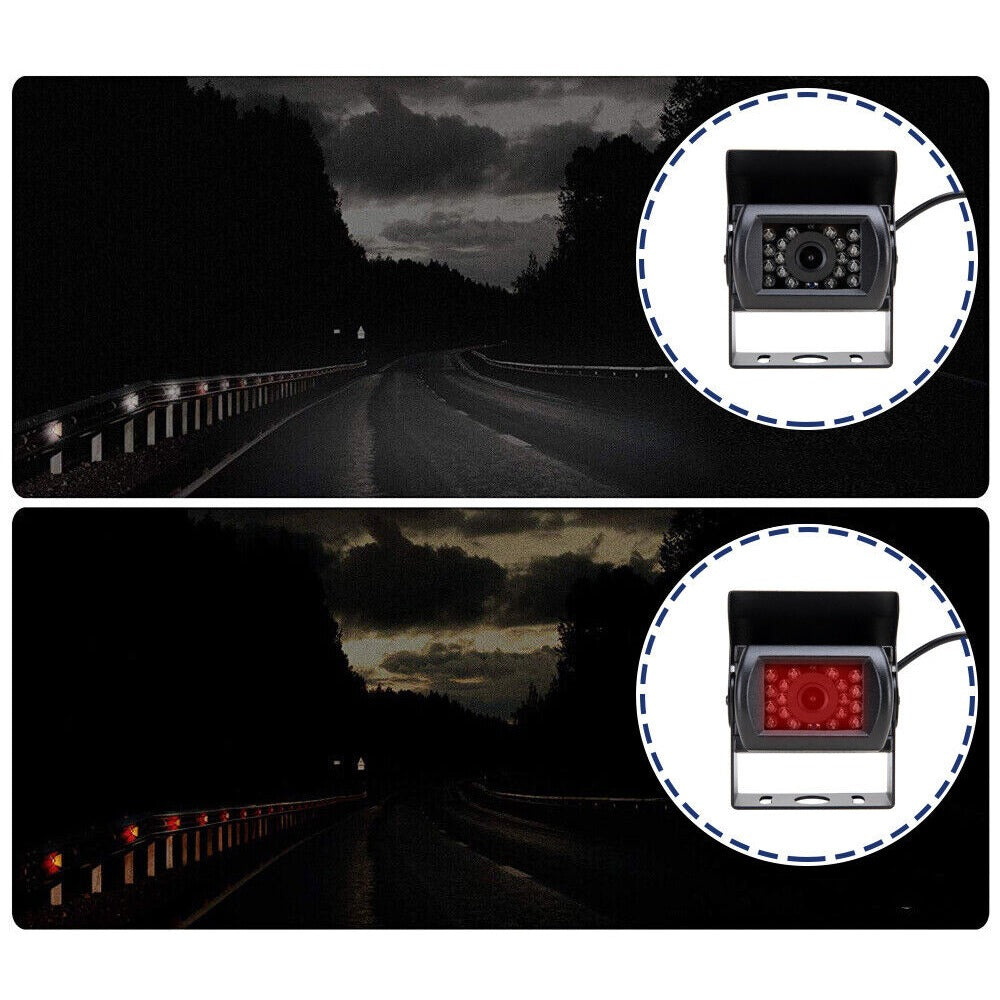 Rear View Night Vision Camera for Trucks and Trailers 4 Pin
