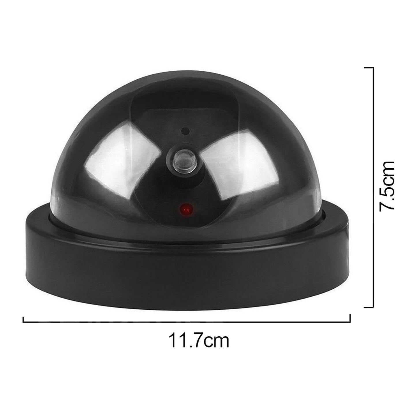 4pcs Home Security Imitation Camera with Flashing LED Fake Dome CCTV