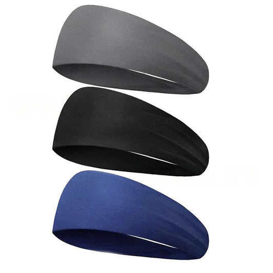 Unisex Cotton Headband for Sports and Yoga Stretchable Sweatband