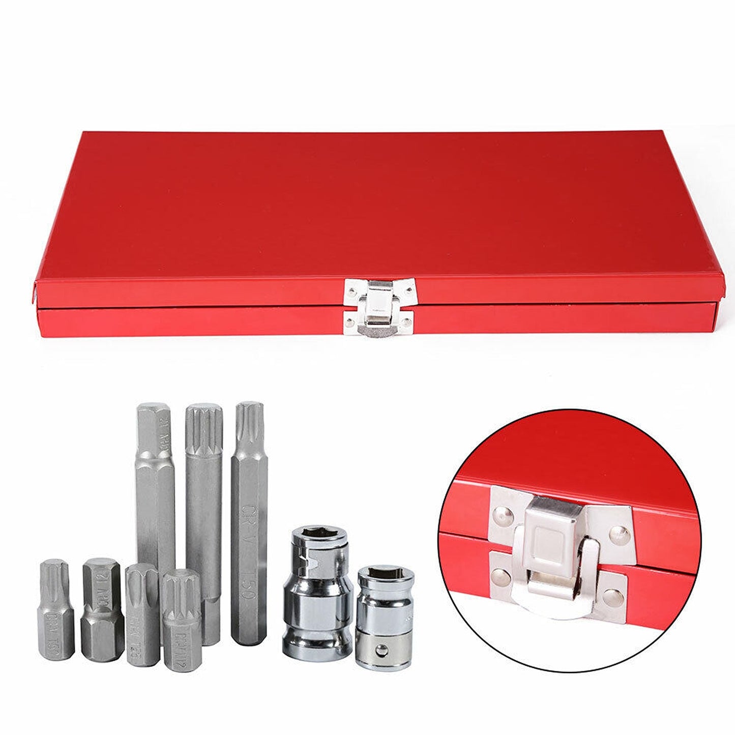 40pcs Allen Hex Key and Star Bit Socket Set Long Deep Sockets