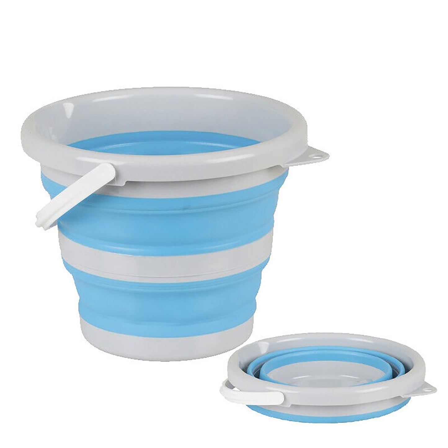 Collapsible Silicone Water Bucket 5L for Car Camping Fishing