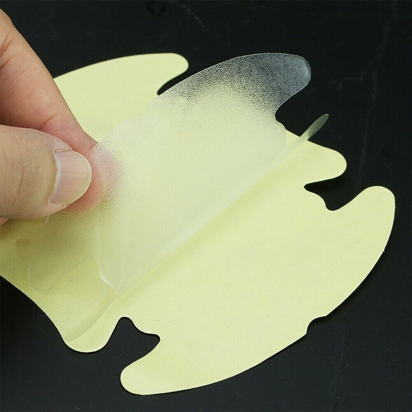 8pcs Transparent Scratch Protection Vinylfilm Car Door Handle Sticker