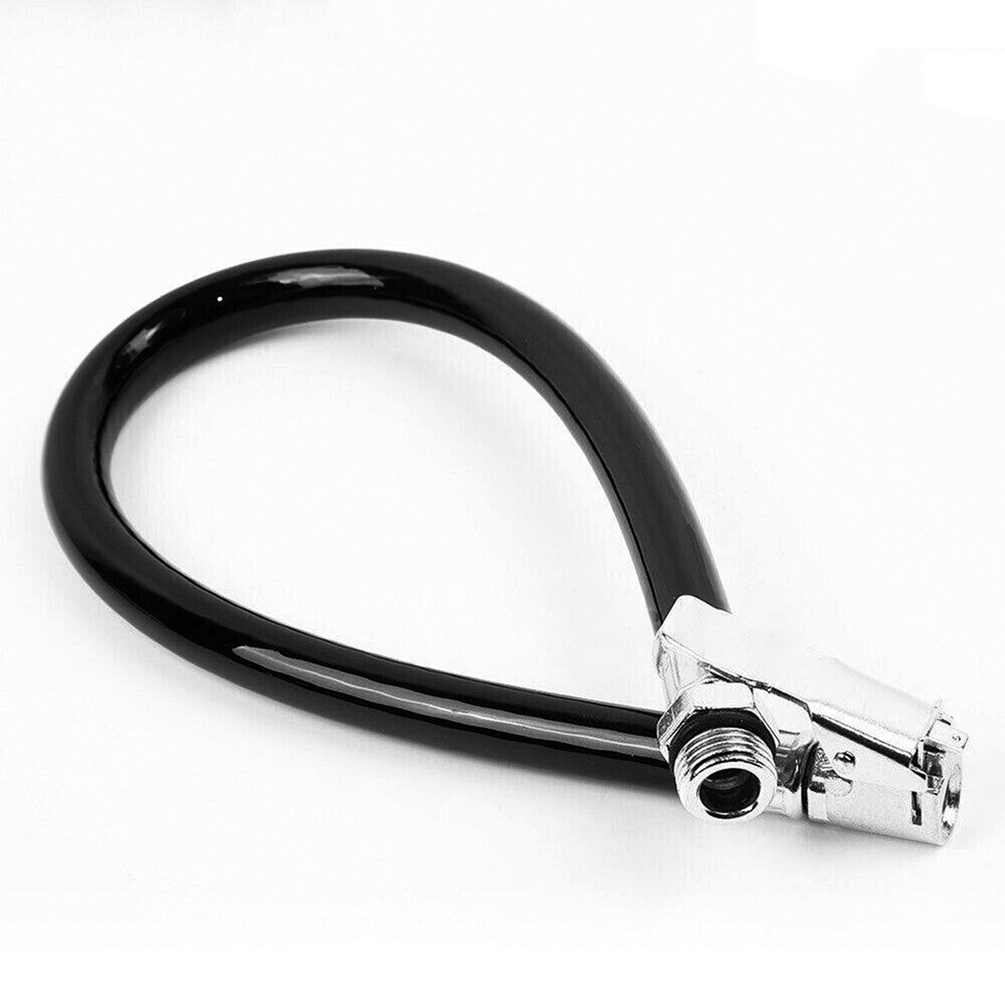 2ps Flexible Inflator Hose for Motorcycle Bicycle Car Air Tyre Chuck