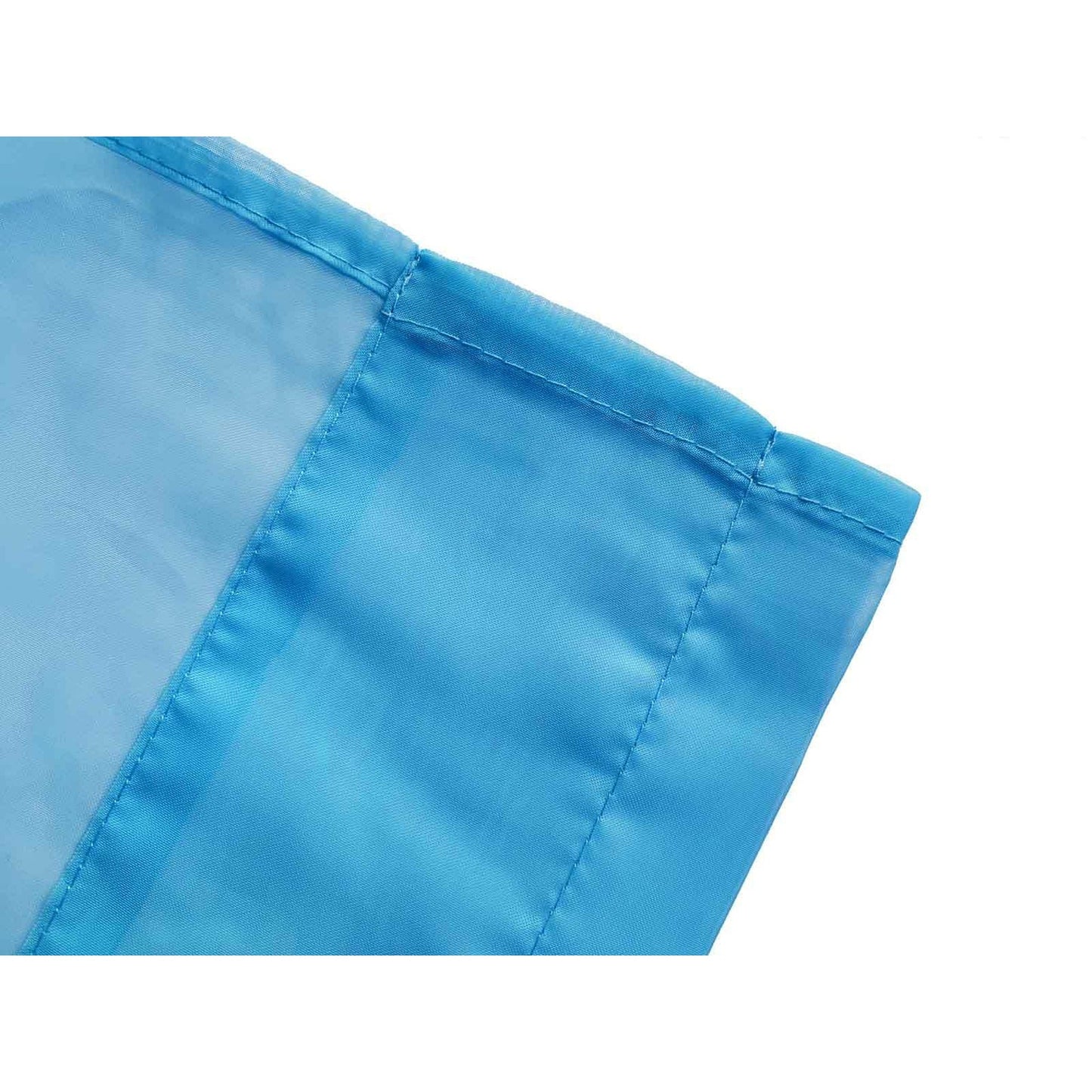 Organza Voile Sheer Curtain with Rod Pocket for Window Draping