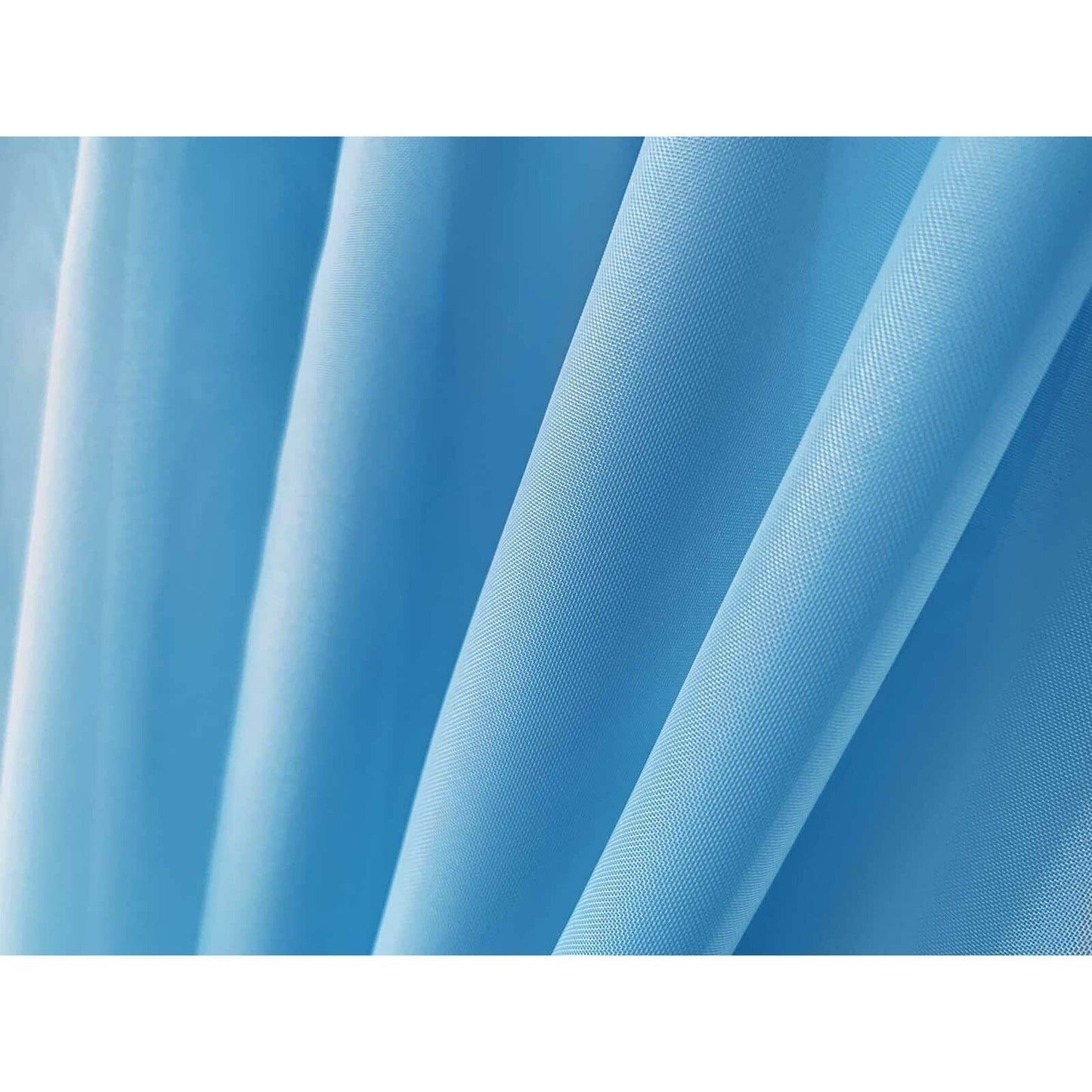 Organza Voile Sheer Curtain with Rod Pocket for Window Draping
