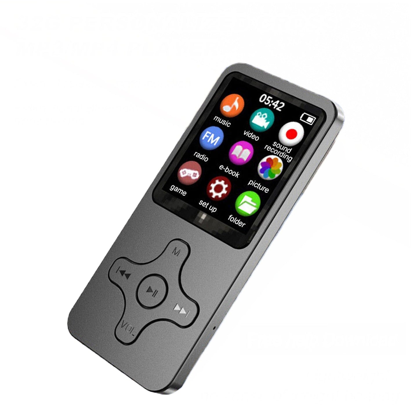 32gb MP3 MP4 Music Player 1.8in Screen with Radio and Voice Recorder