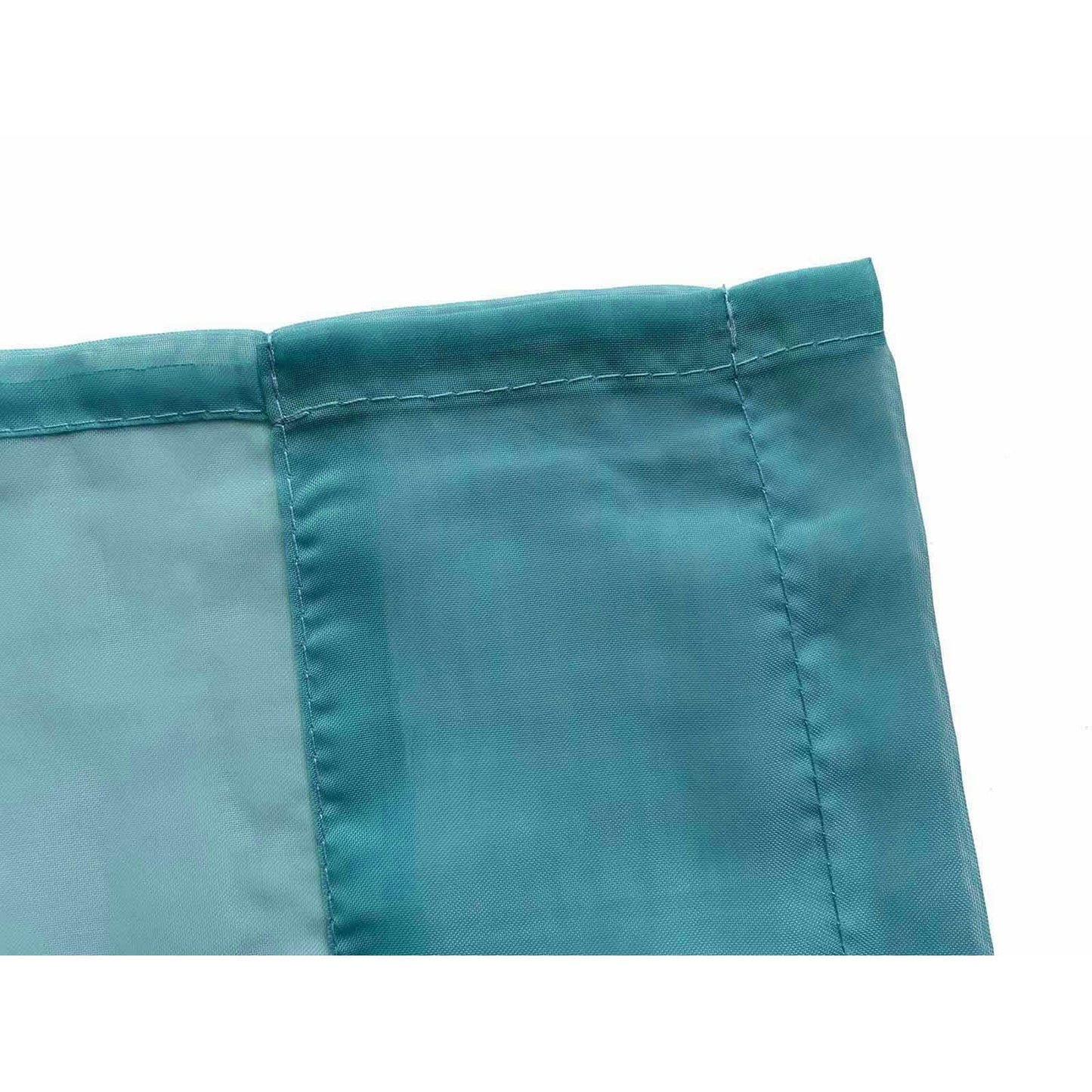 Organza Voile Sheer Curtain with Rod Pocket for Window Draping