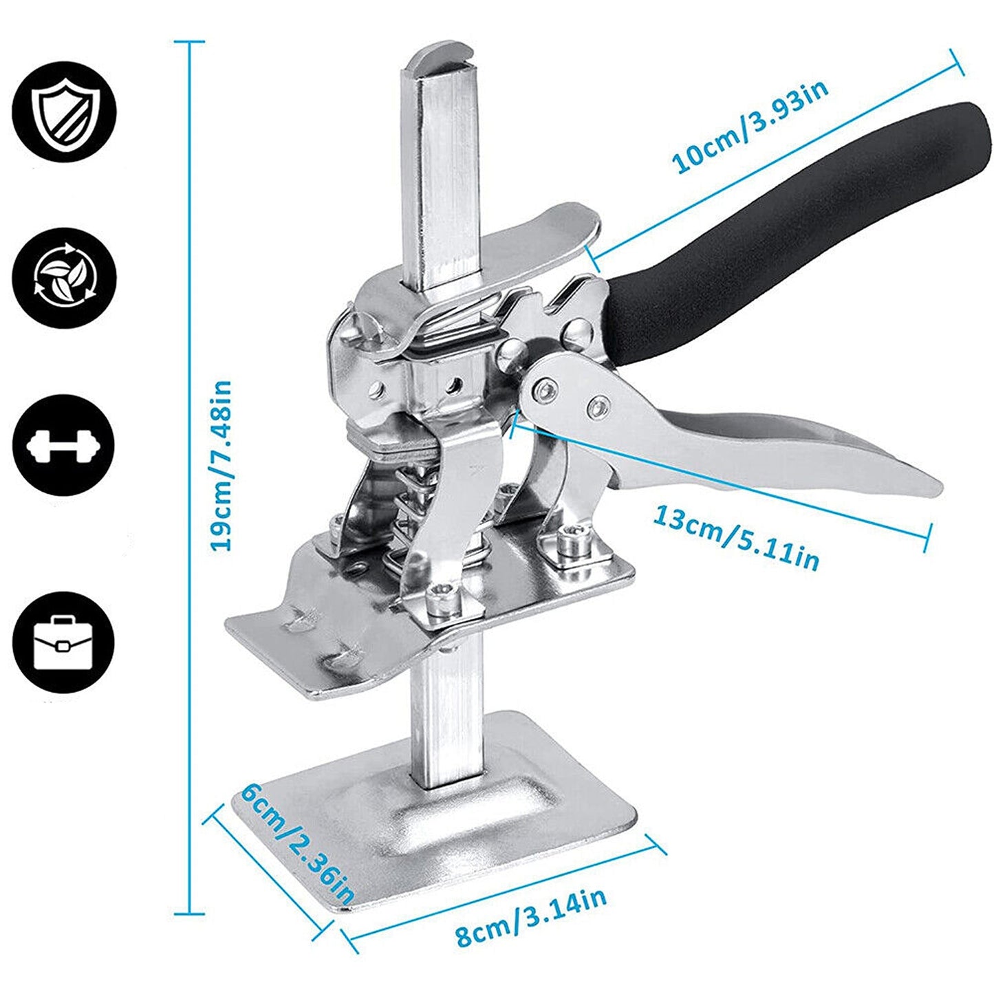 2pcs Door Use Labor Saving Arm Precision Clamping Jack Tool