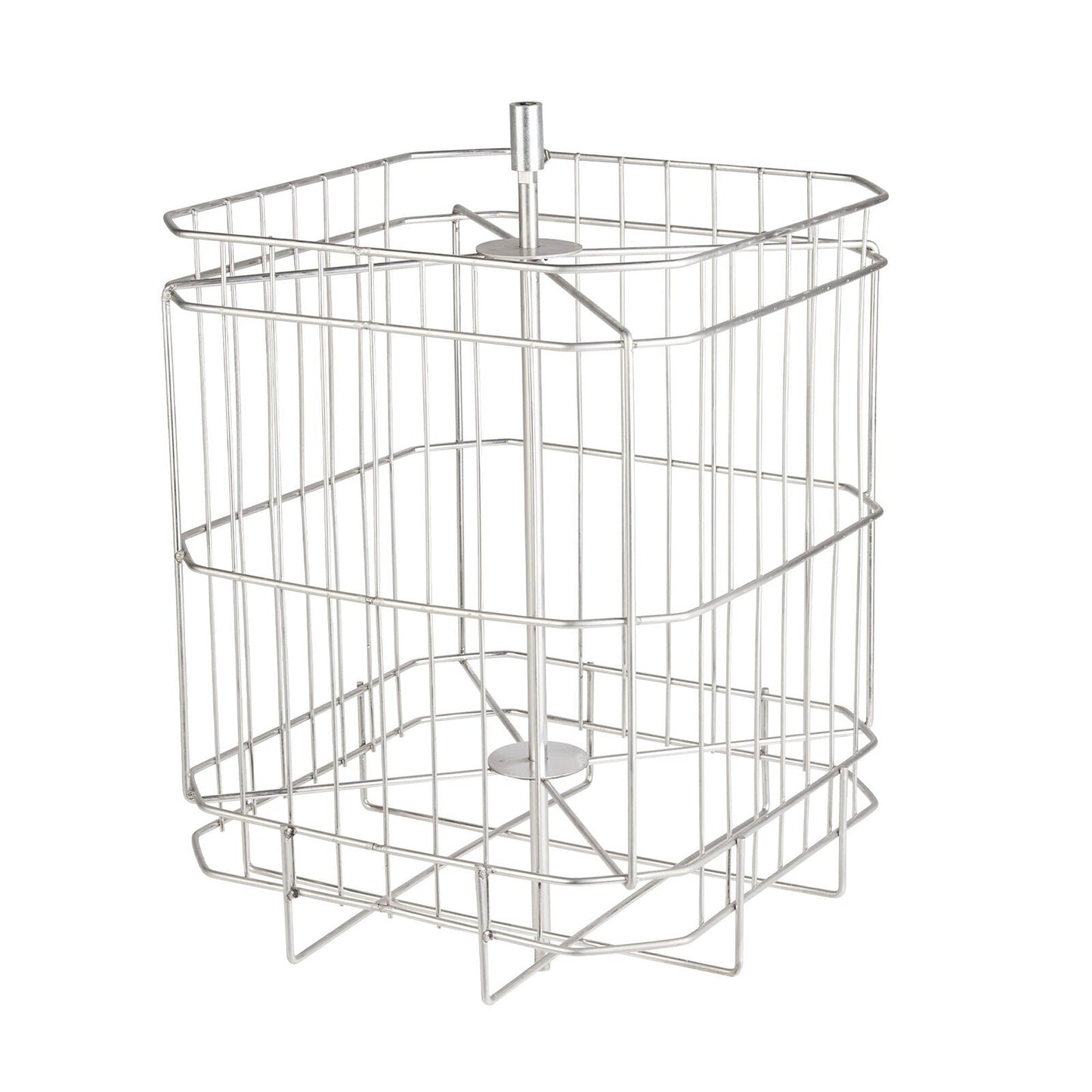 Manual 4-Frame Honey Extractor Stainless Steel Beehive Separator for Beekeeping
