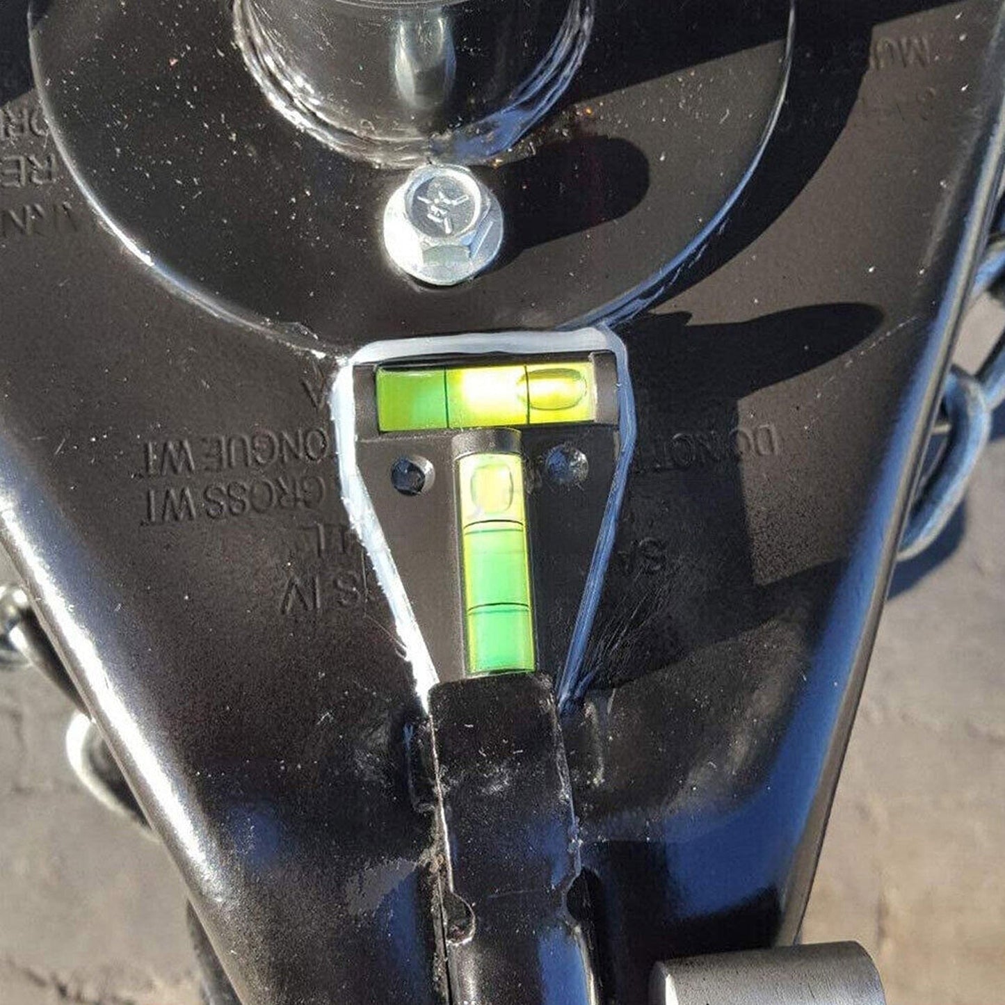 6ps T-Type Spirit Bubble Level for RV Caravan and Trailer
