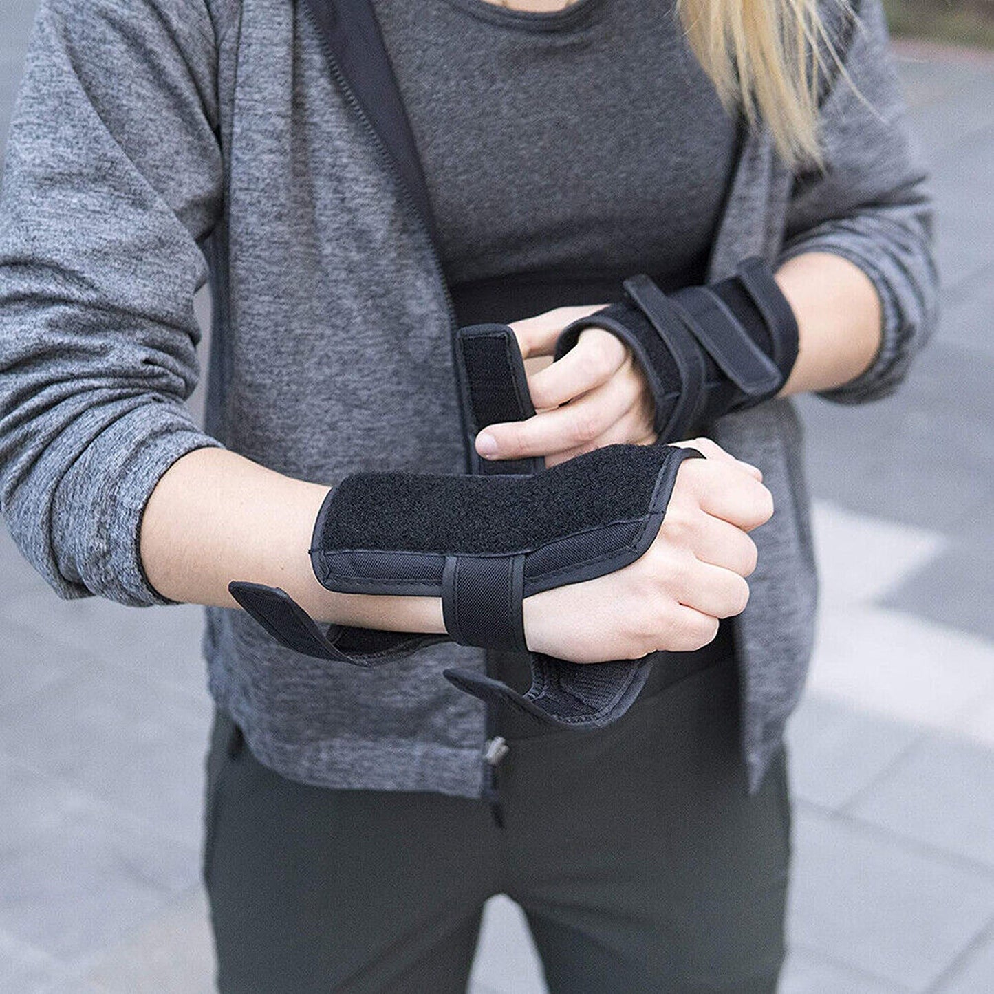 Wrist Guards for Skateboarding Supportive Palm-Protector Brace