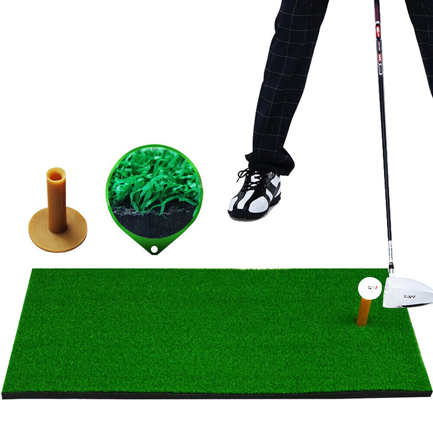 Golf Training Mat Swing Detection Batting Aid Practice Game