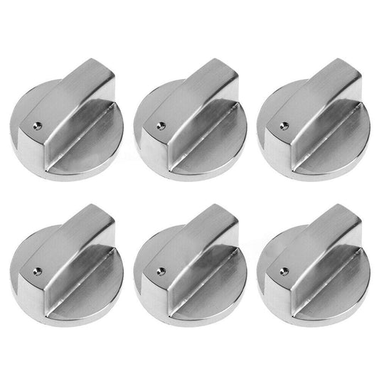 Metal Alloy Cooker Oven Knobs Home Kitchen Stove Switch 6x
