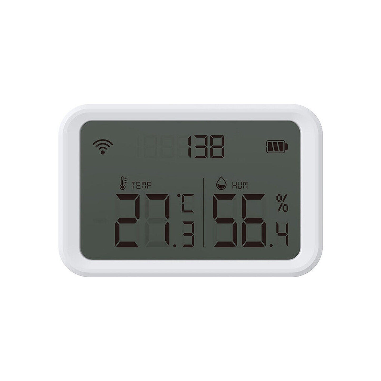 Temperature Humidity Sensor Hub Smart LCD Thermometer Gateway
