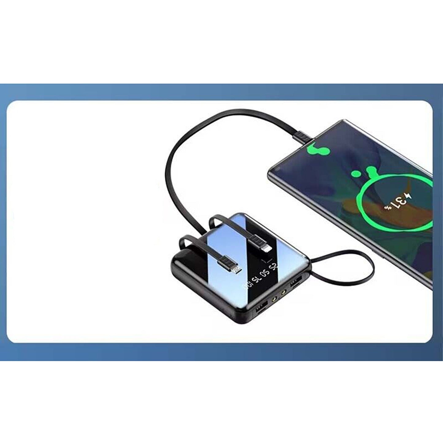 Mini Portable USB Power Bank Backup Battery Charger for Phones