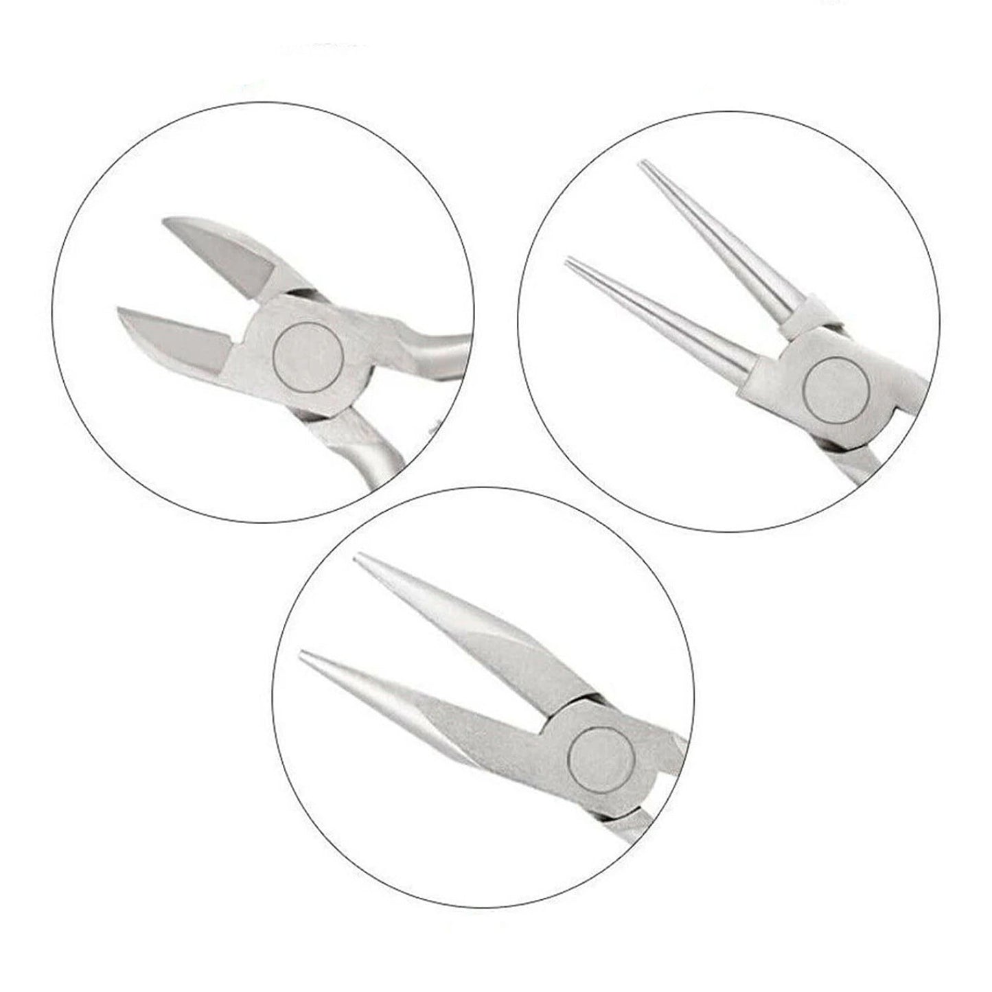 Beading and Jewellery Making Round Nose Pliers with Wire Cutters