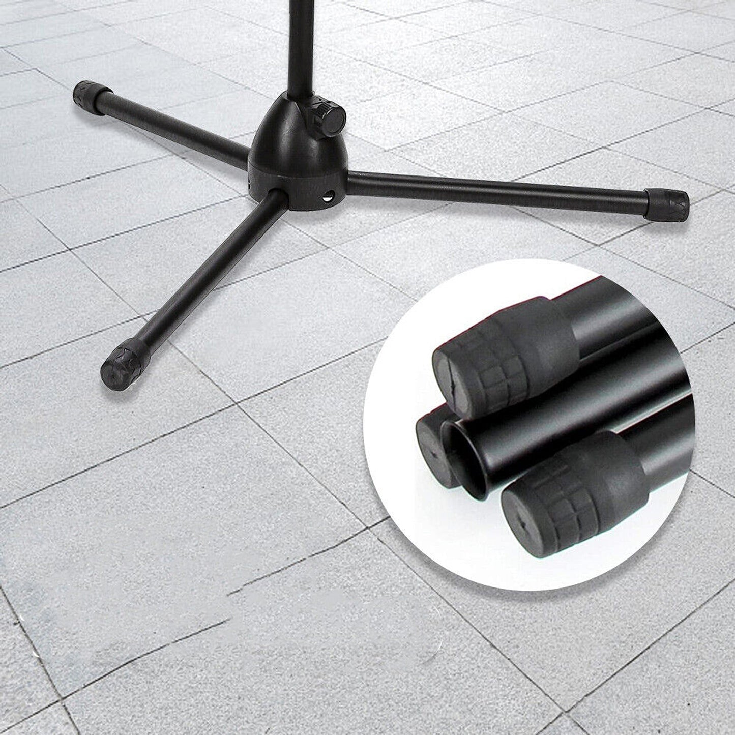 Adjustable Professional Microphone Stand Foldable Telescopic Tripod Holder