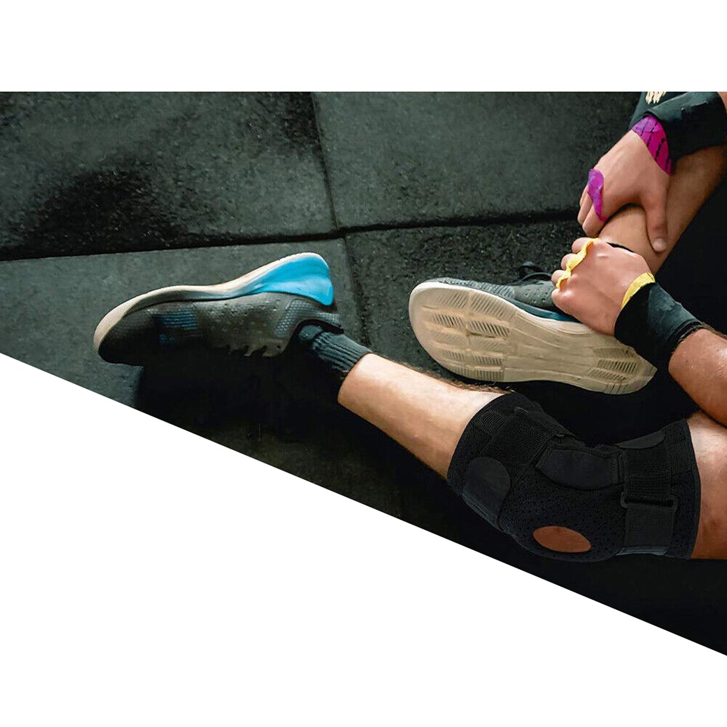 Adjustable Hinged Knee Support Brace for Sports and Joint