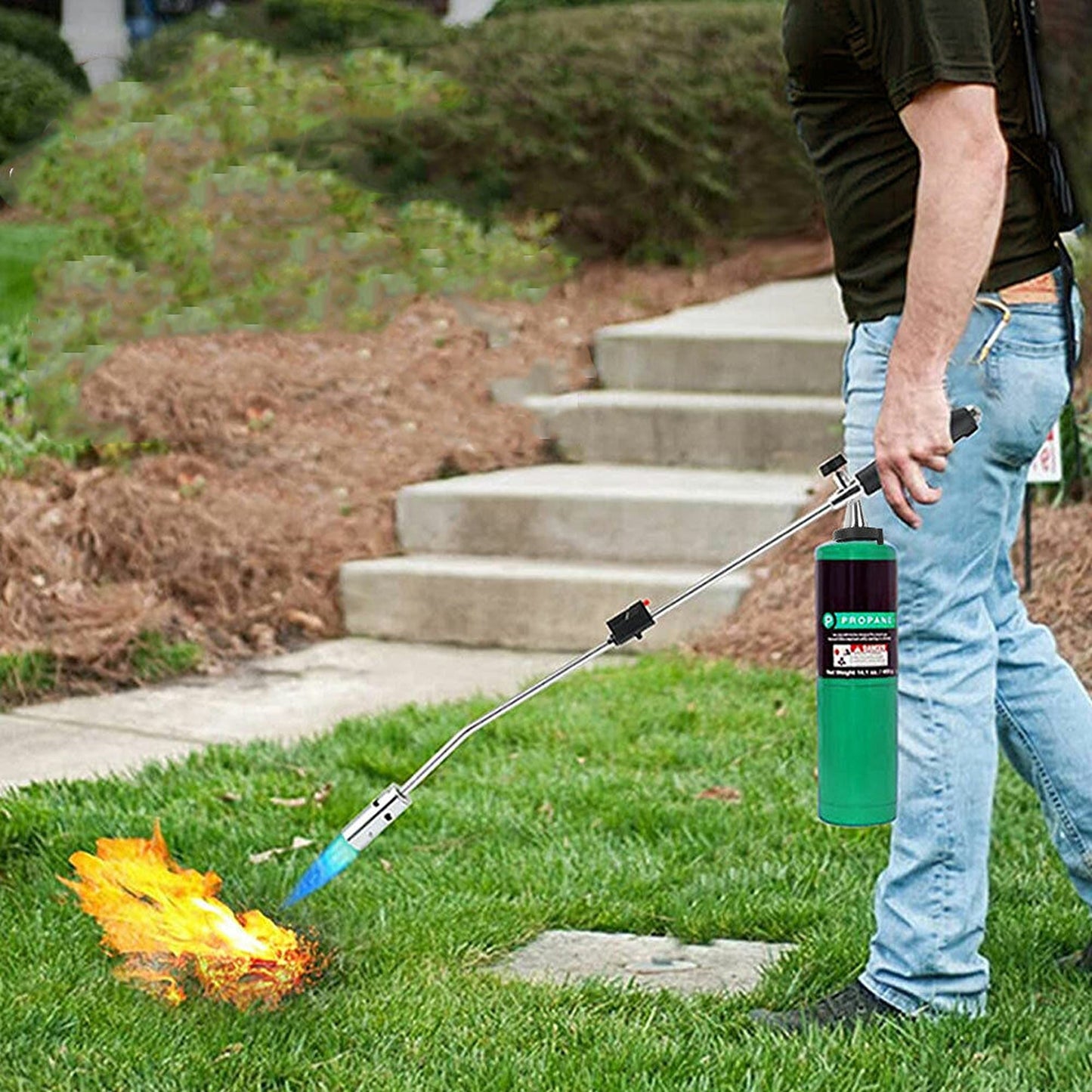 Home Garden Shrub and Grass Weed Killer Kit with Nozzles
