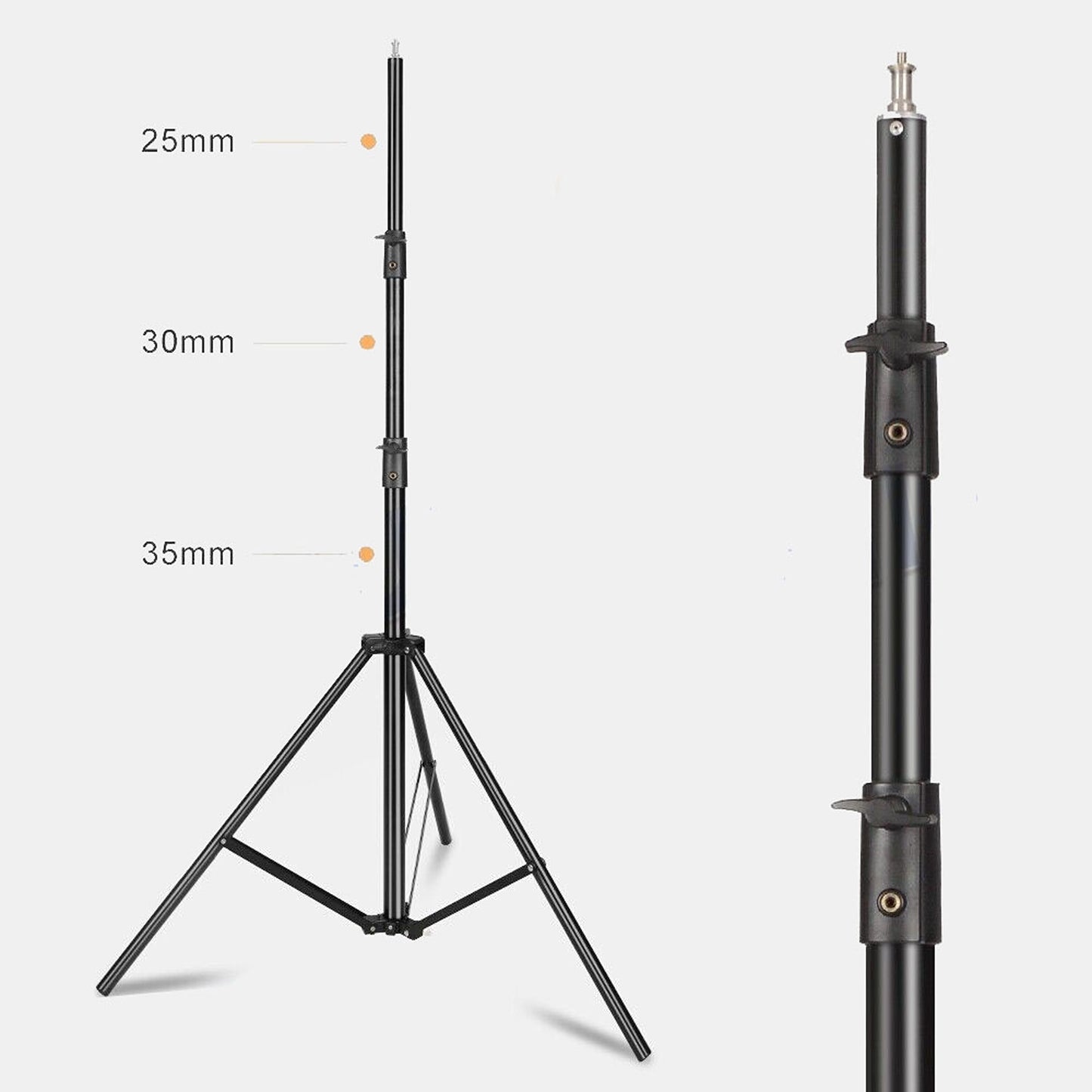 2.8m Professional Light Stand for Studio Lighting Photo and Video