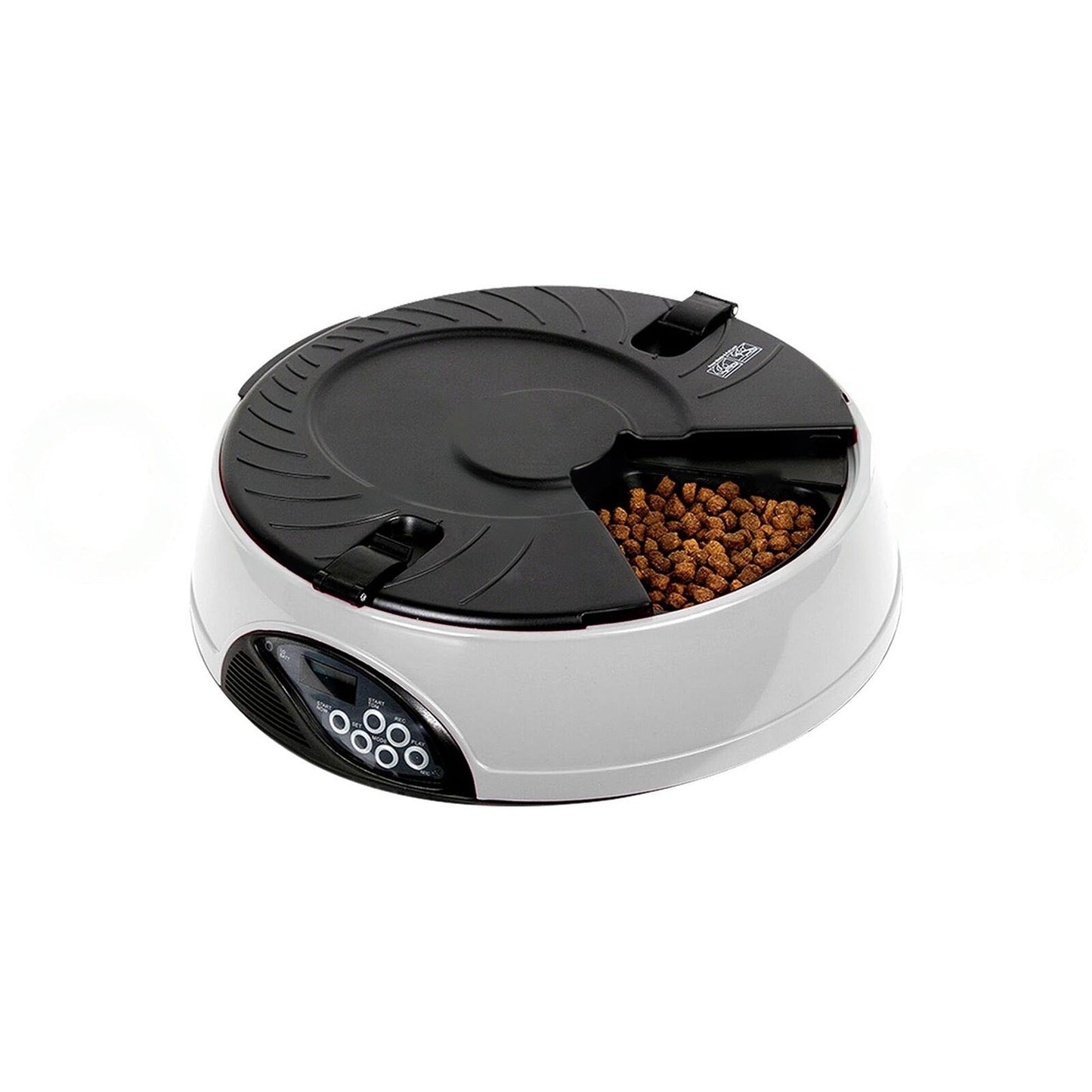 Automatic LCD Digital Pet Feeder with 6 Meal Program and Microphone