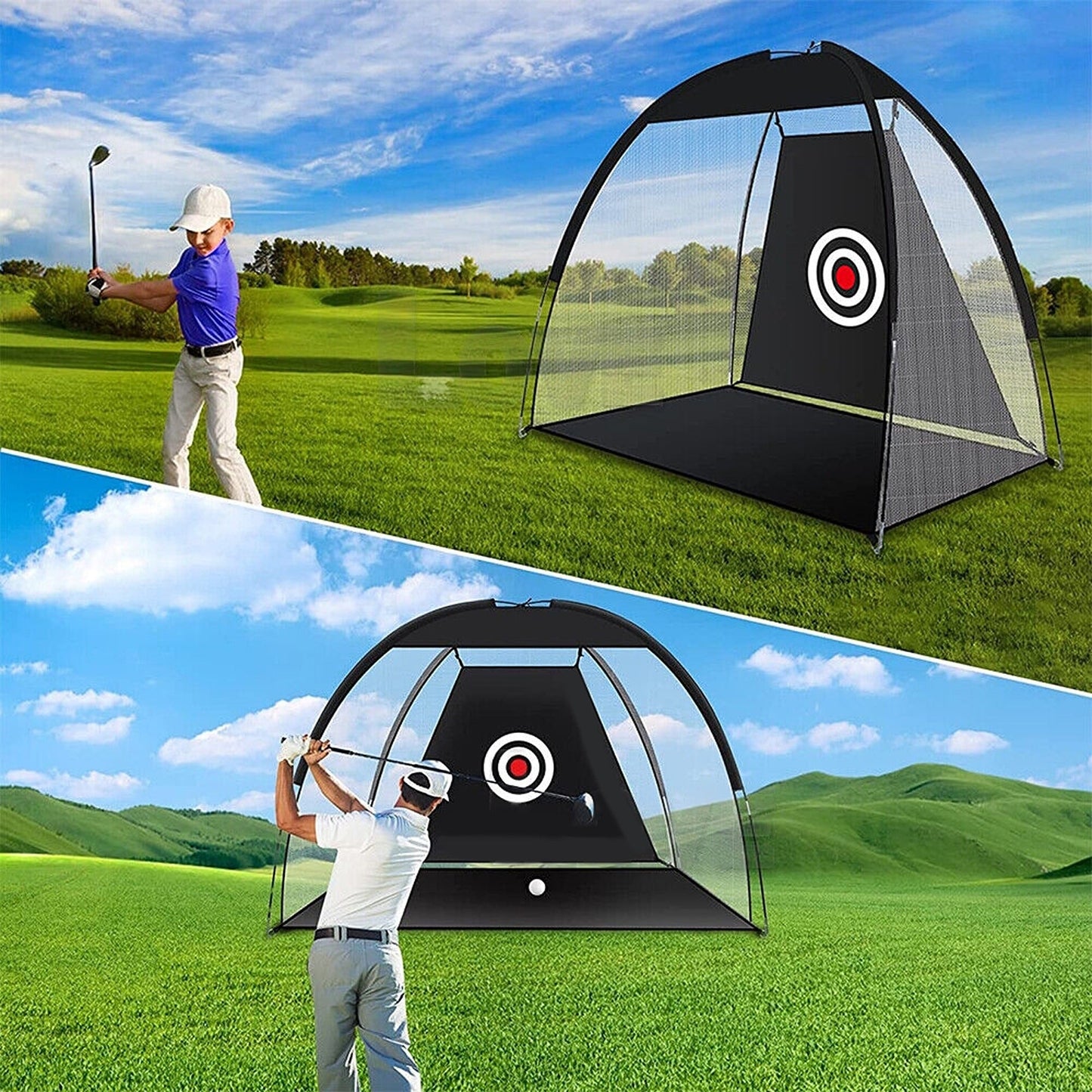 3M Golf Practice Net Driving Netting Chipping Cage Training Aid