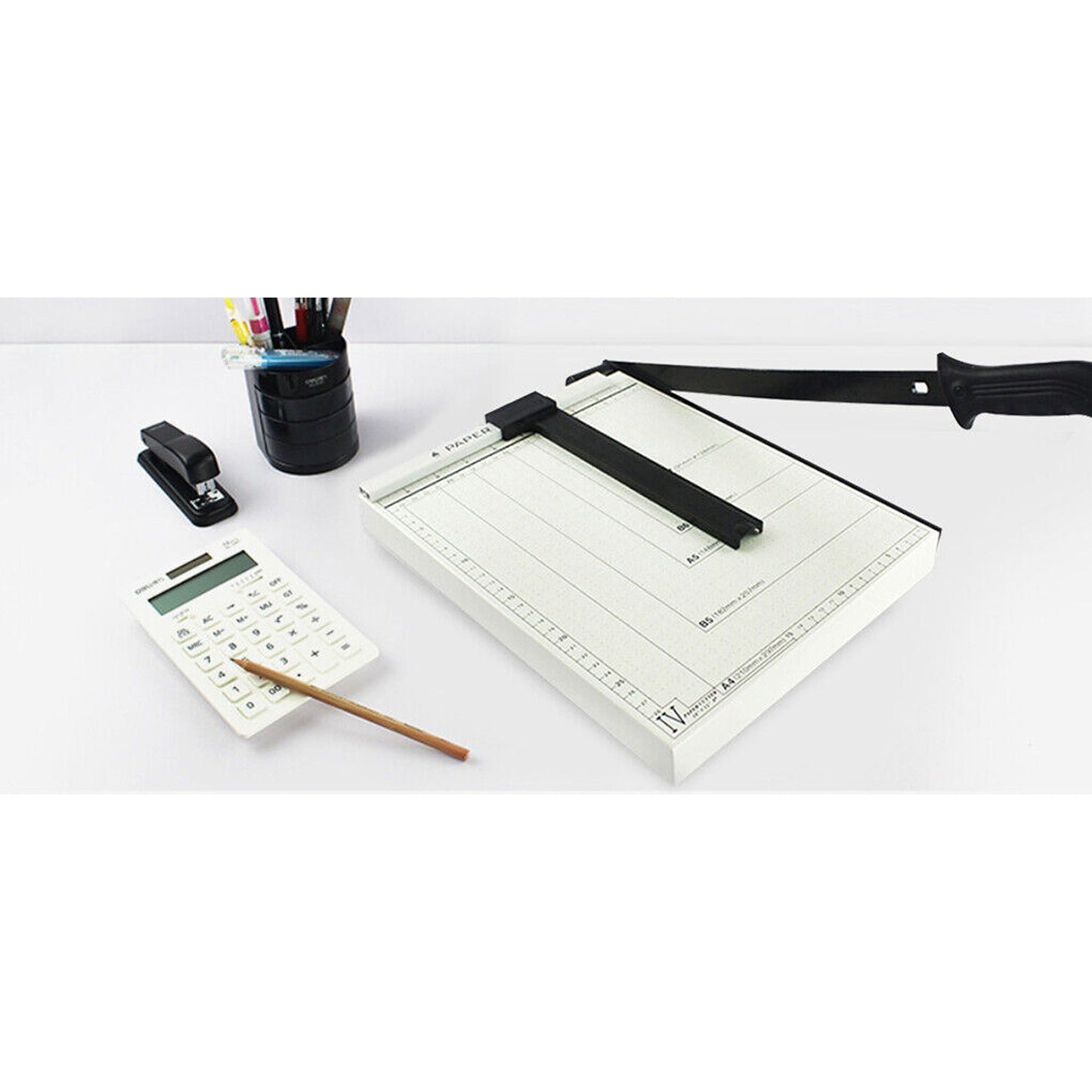 Guillotine Paper Photo Cutter A4 to B7 Metal Base