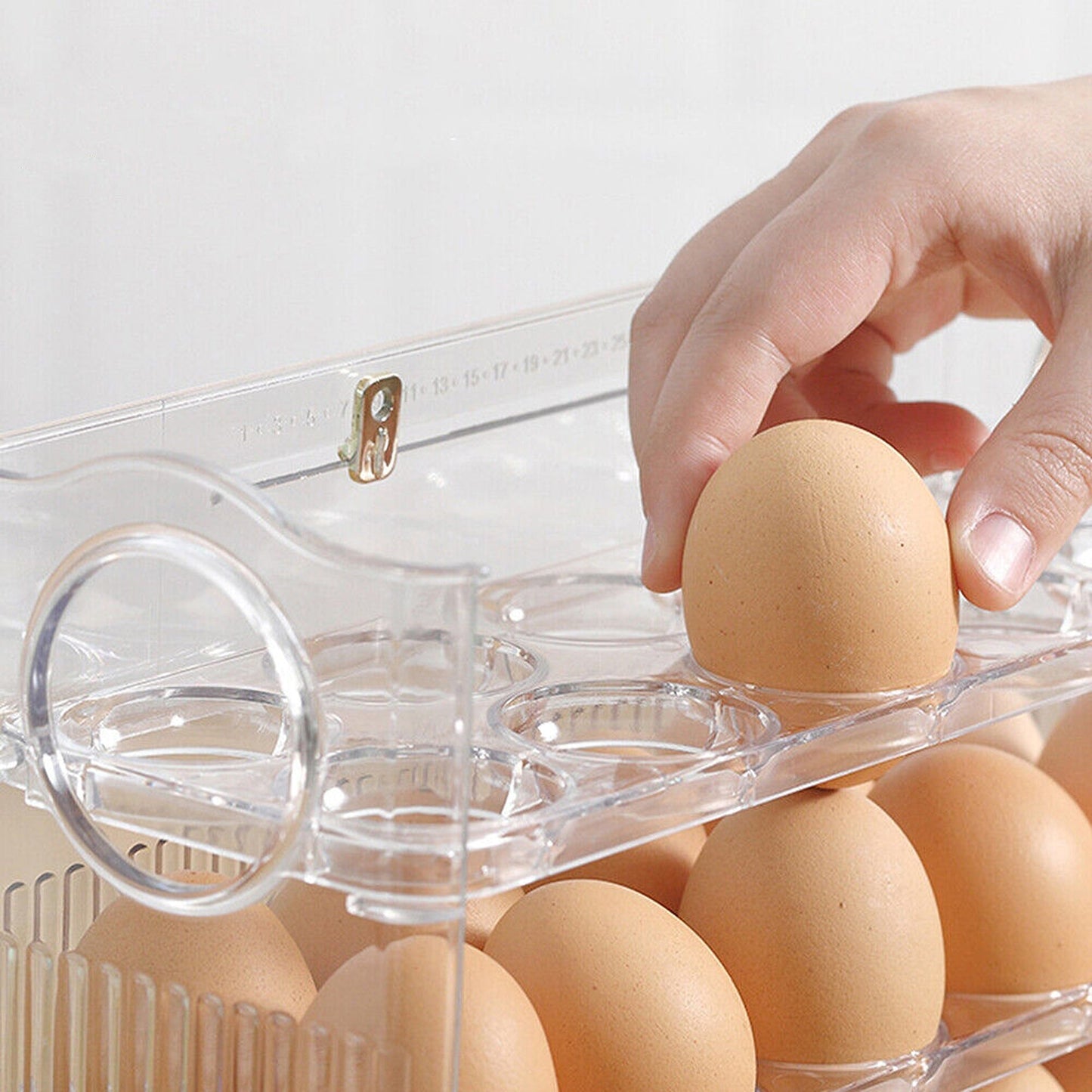 3-Layer Egg Storage Organizer for Refrigerators
