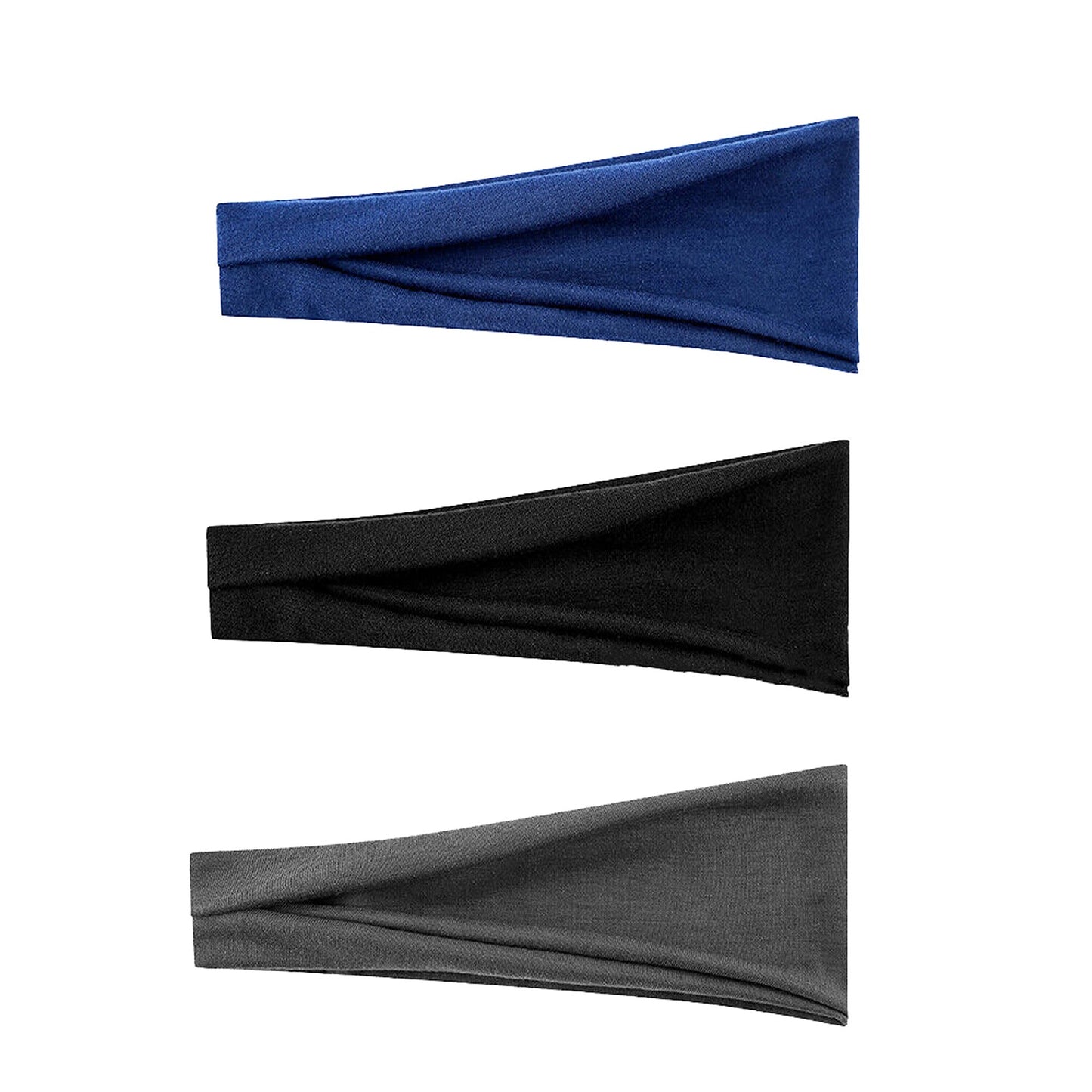 Unisex Cotton Headband for Sports and Yoga Stretchable Sweatband