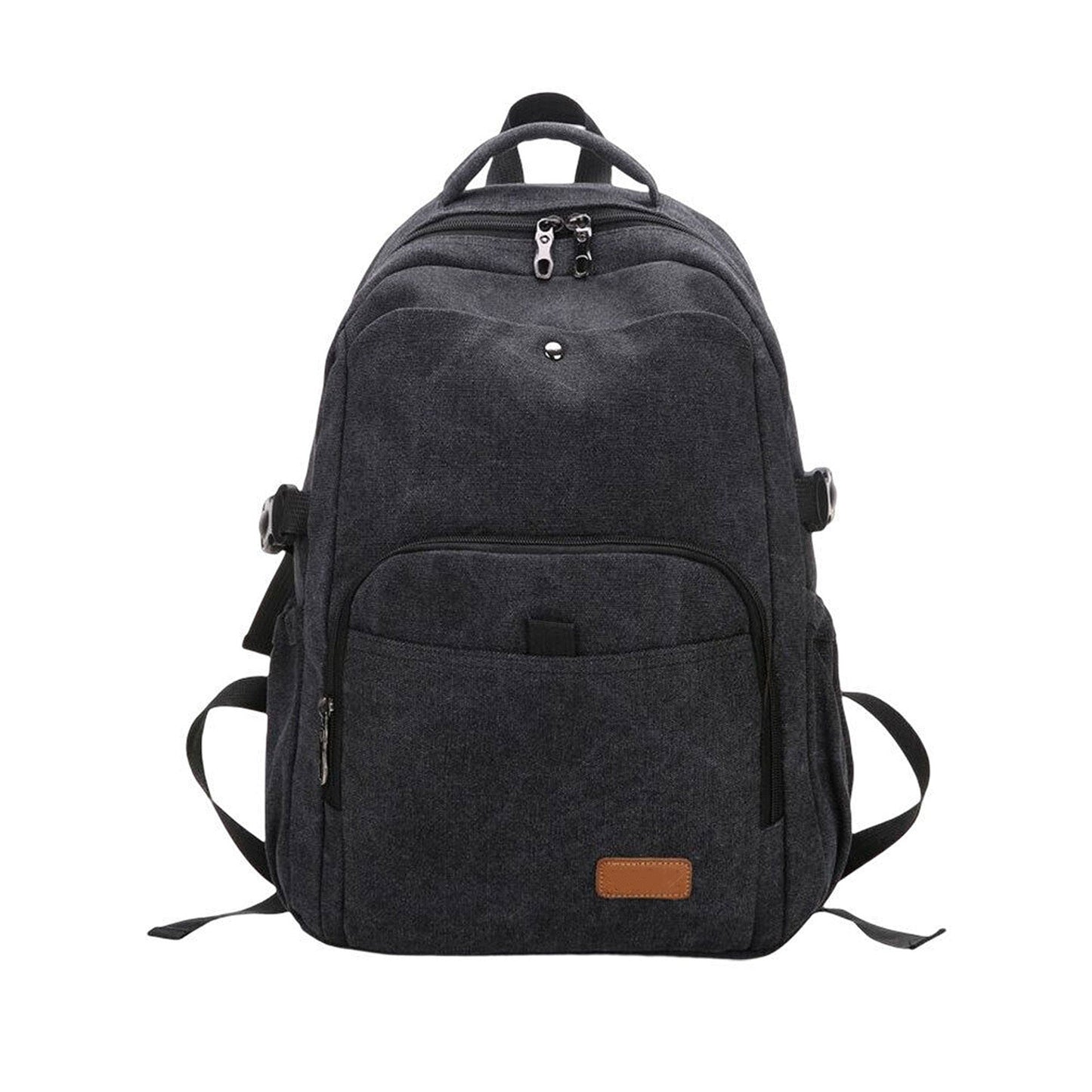 Unisex Vintage Canvas Backpack for Laptops Rucksack for School and Travel