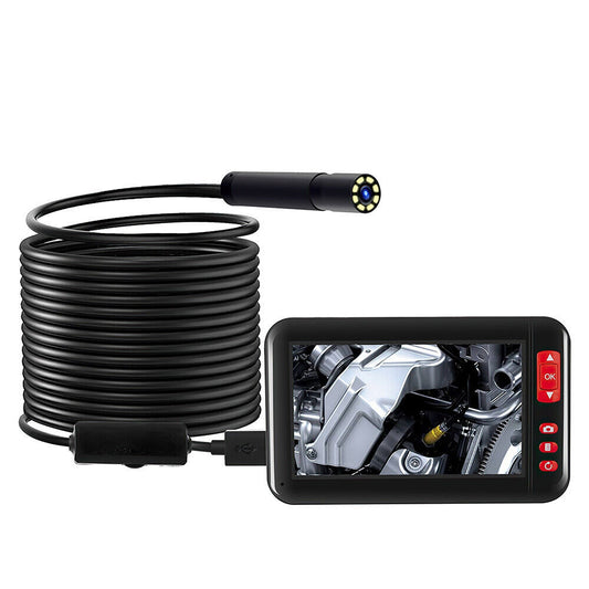 Industrial Endoscope with 4.3in HD Screen 1080P Borescope Inspection Camera
