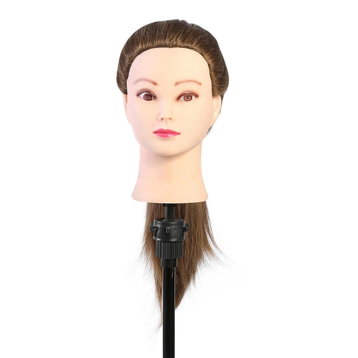 Mannequin Head for Hairdressing Practice and Styling Training