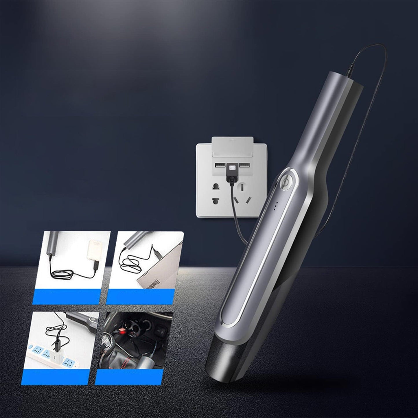 Cordless Handheld Vacuum Cleaner Wireless Auto Cleaners 7500PA