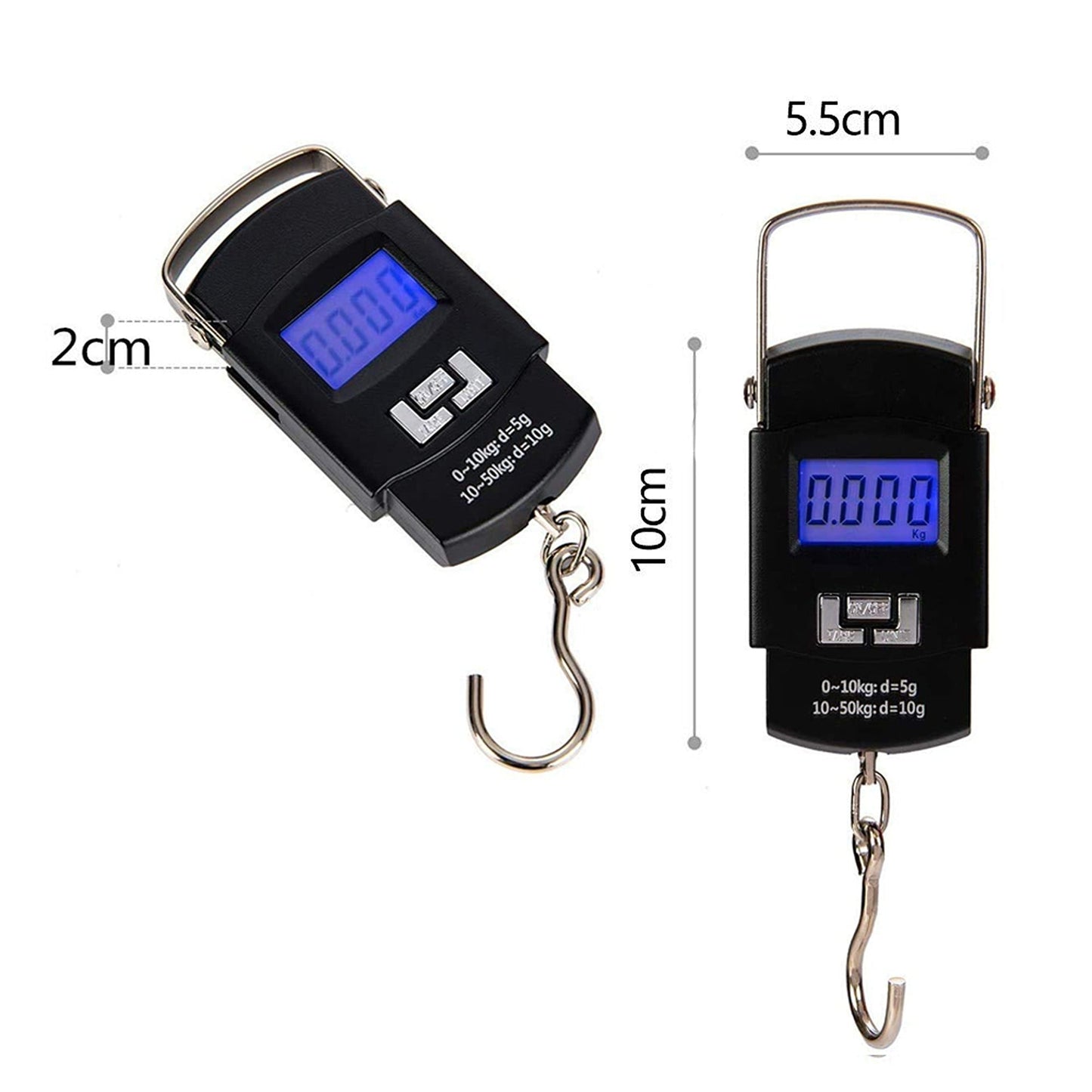 Travel Luggage Hanging Weighing Scale LCD Digital Electronic