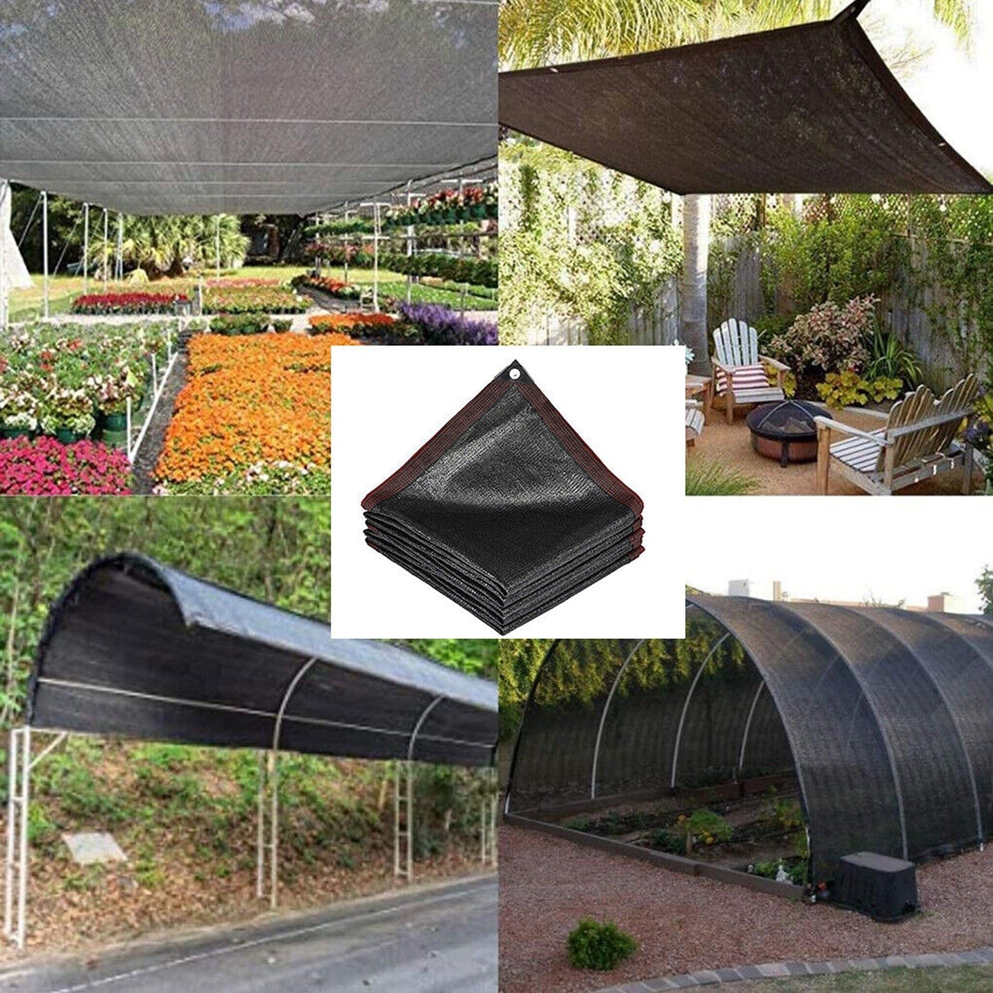 Garden Sunshade Net with Anti-UV Protection for Outdoor Use