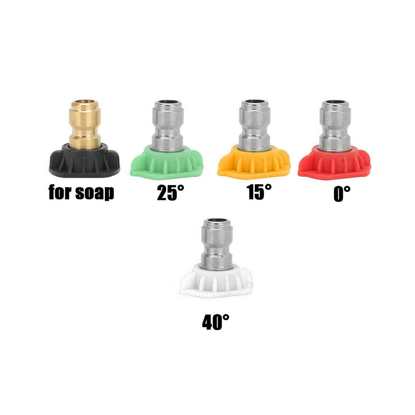 High Pressure 4000PSI Spray Gun Wand Lance Water Cleaner Nozzles Washer