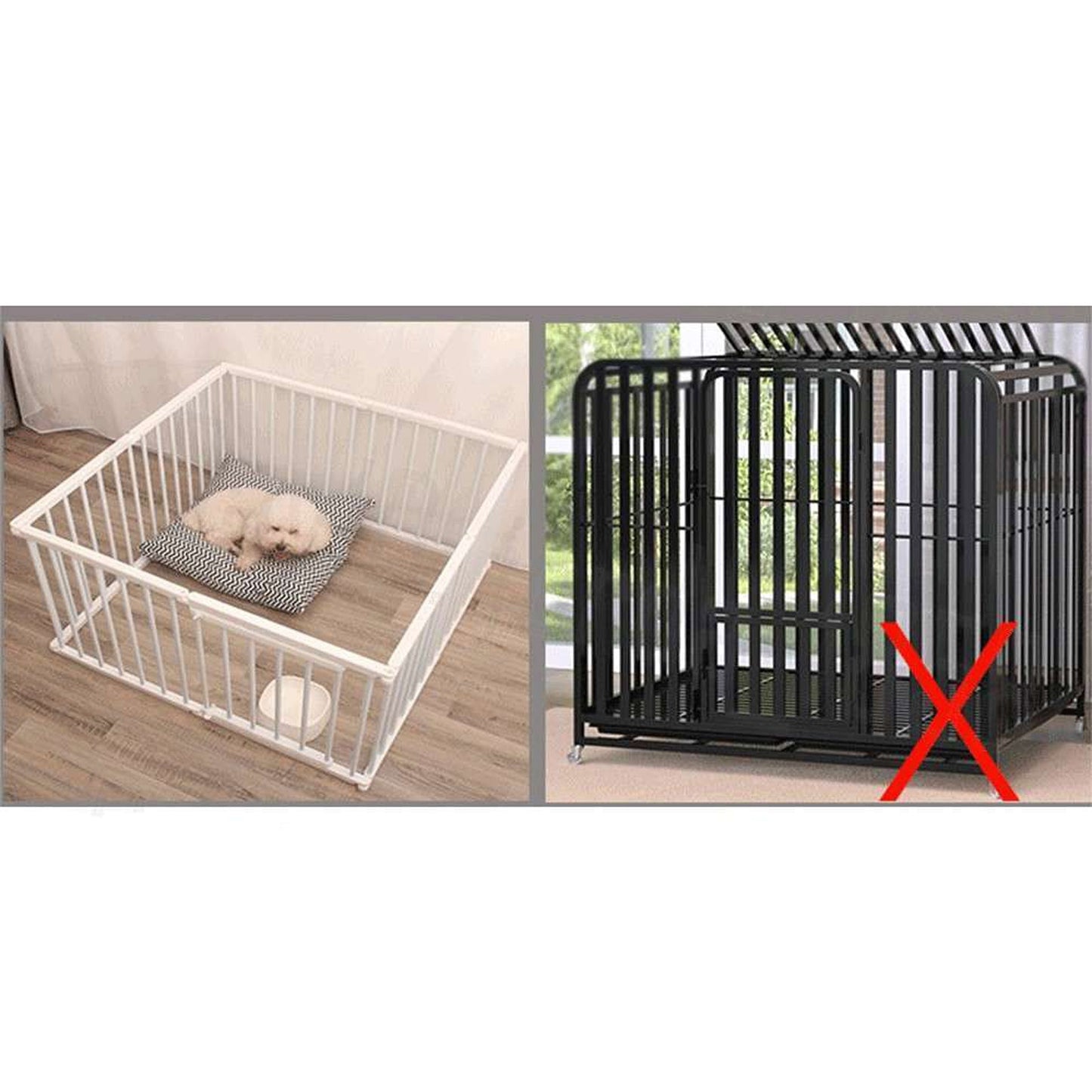 Portable DIY Dog Puppy Playpen Accessories Exercise Cage