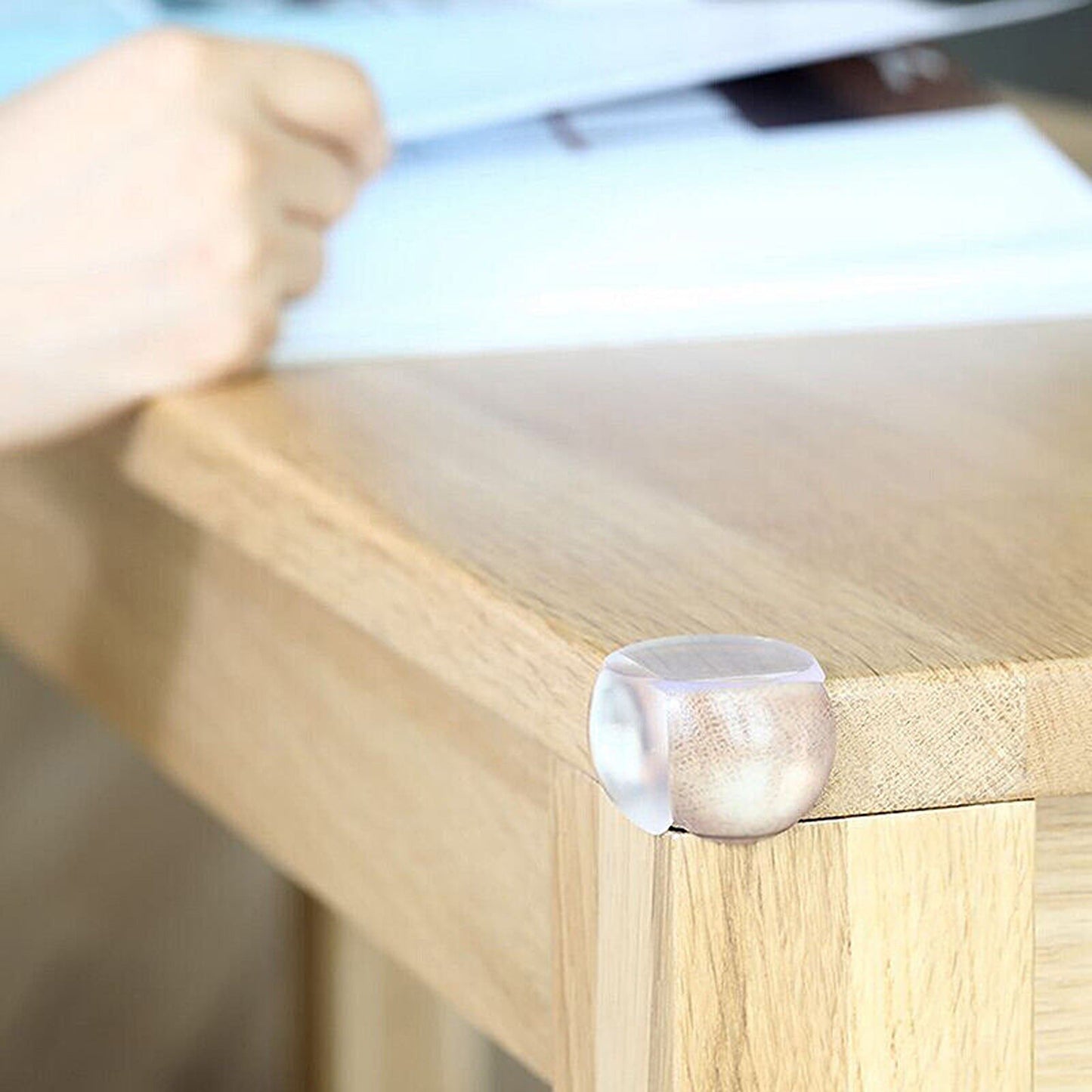 Baby Safety Transparent PVC Corner Guards for Tables and Furniture