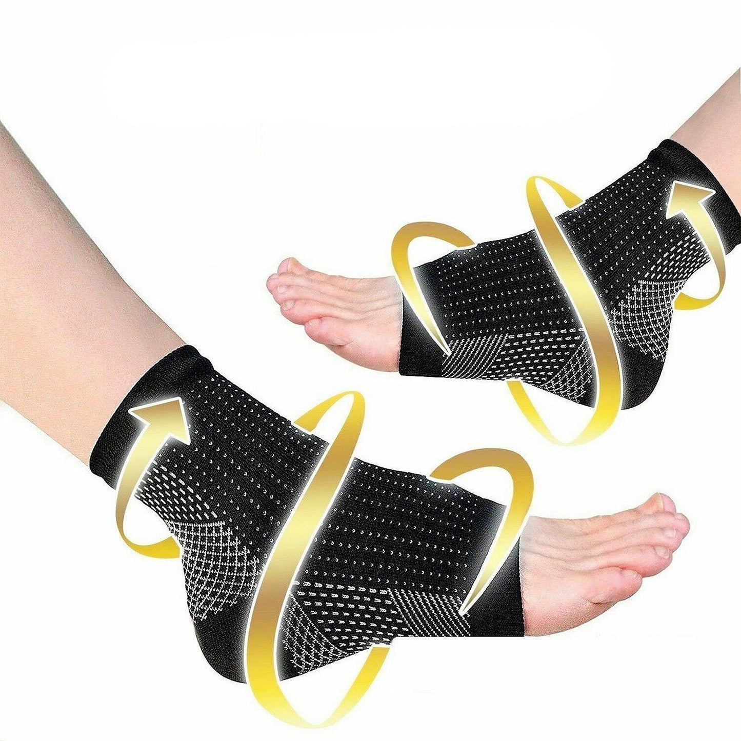 Compression Ankle Foot Sleeve for Plantar Fasciitis Swelling Relief