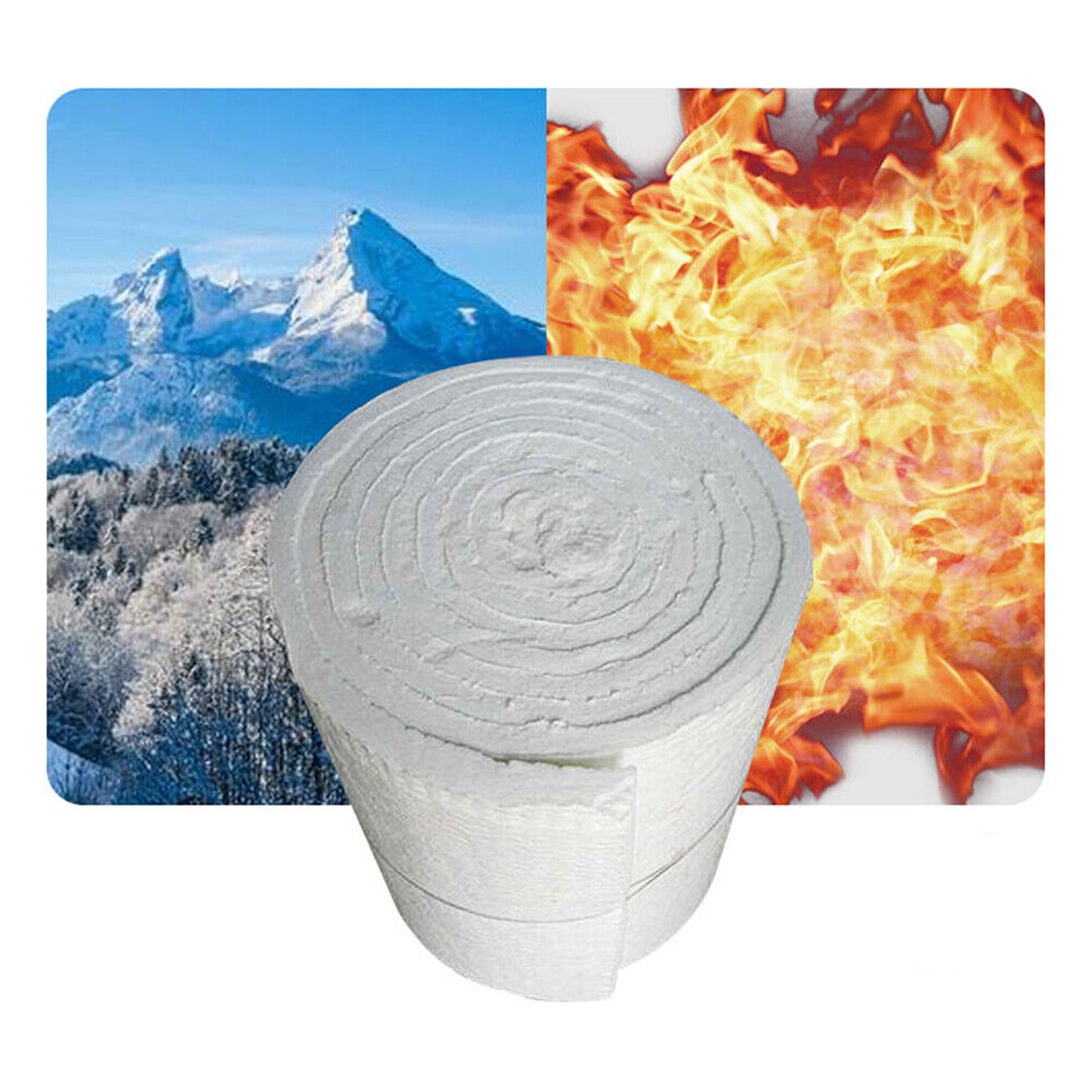 Thermal Insulation High-Temperature Fireproof Ceramic Fiber Mat