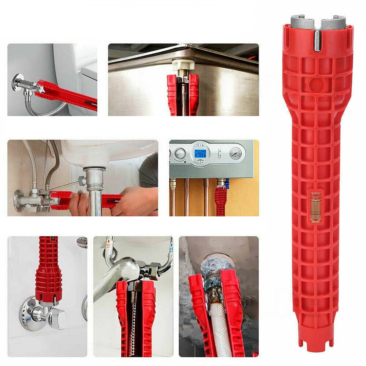 Multi-Tool Sink Faucet Installation Wrench Adjustable 8-in-1