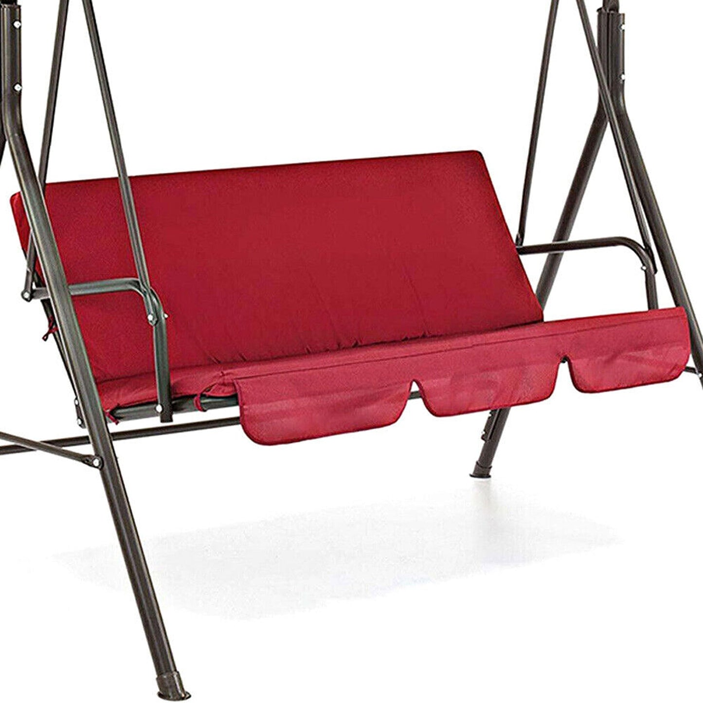 Garden Swing Chair Cover Waterproof Cushion for Outdoor Patio Seating