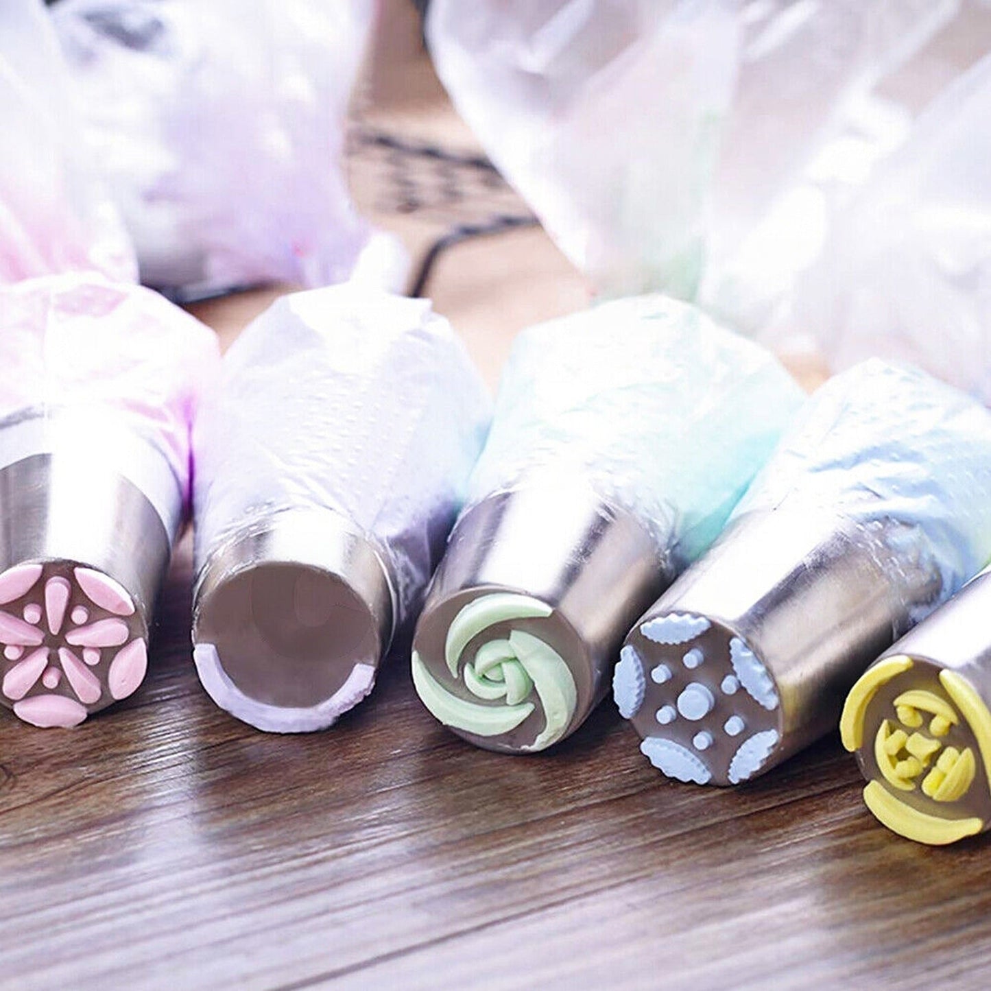 32pcs Flower Decorating Russian Icing Piping Nozzles Pastry Tools Set