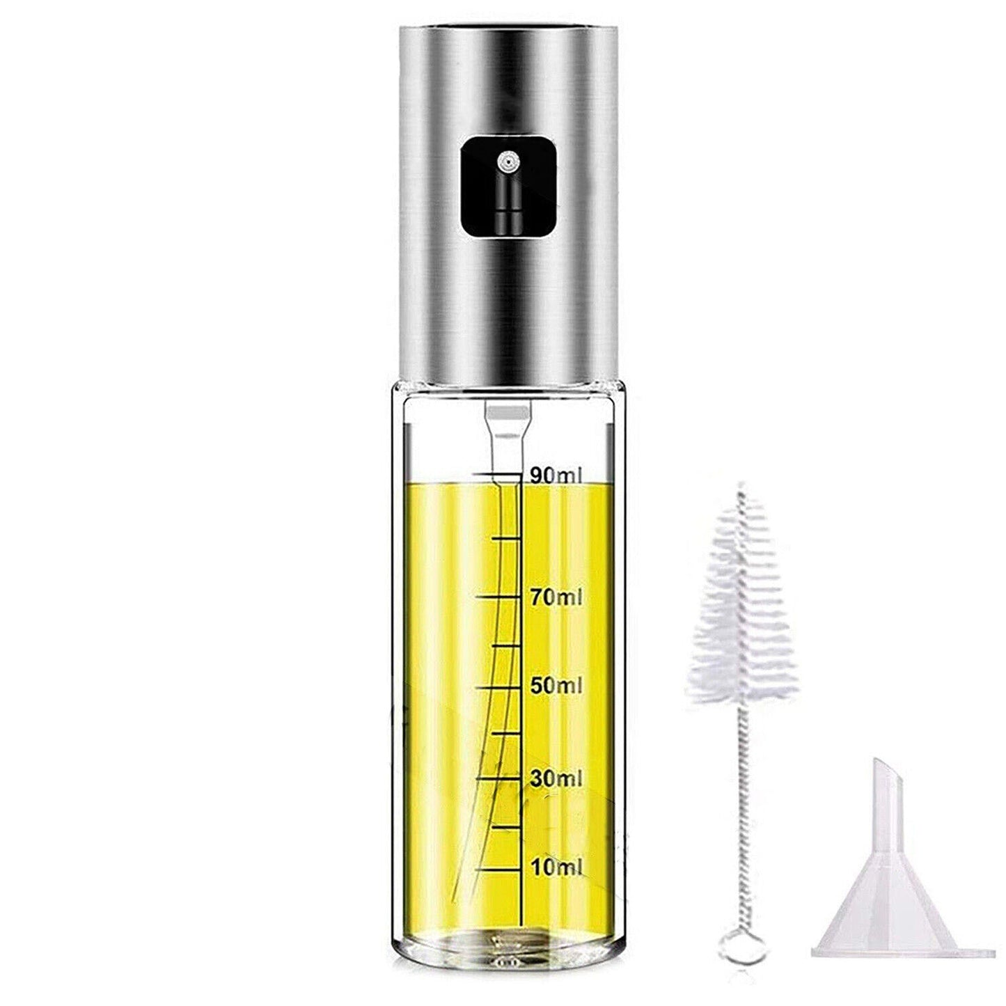 Glass Oil Sprayer Bottle for Cooking Food-Grade Olive Dispenser