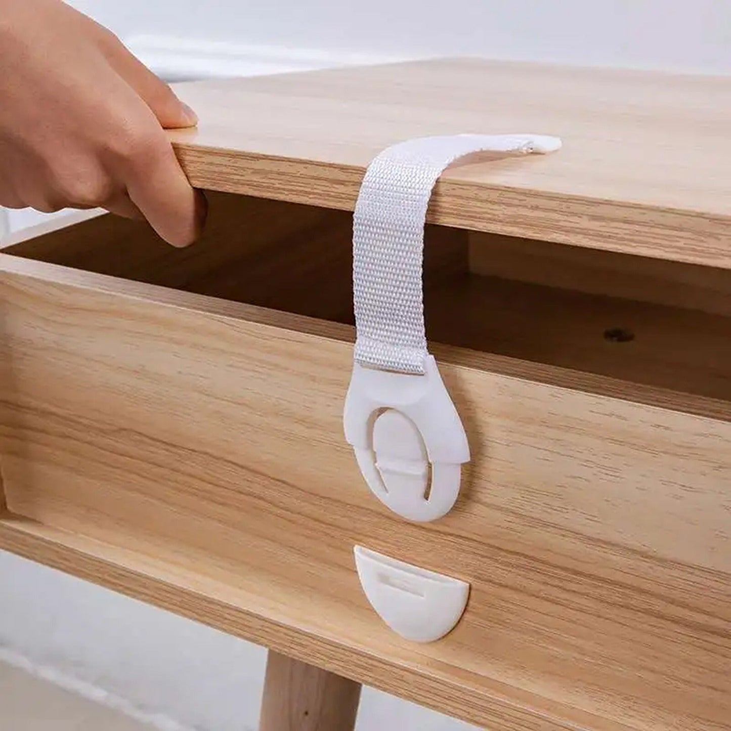 Door Cupboard Safety Lock Adhesive Cabinet Drawers 10 Pack