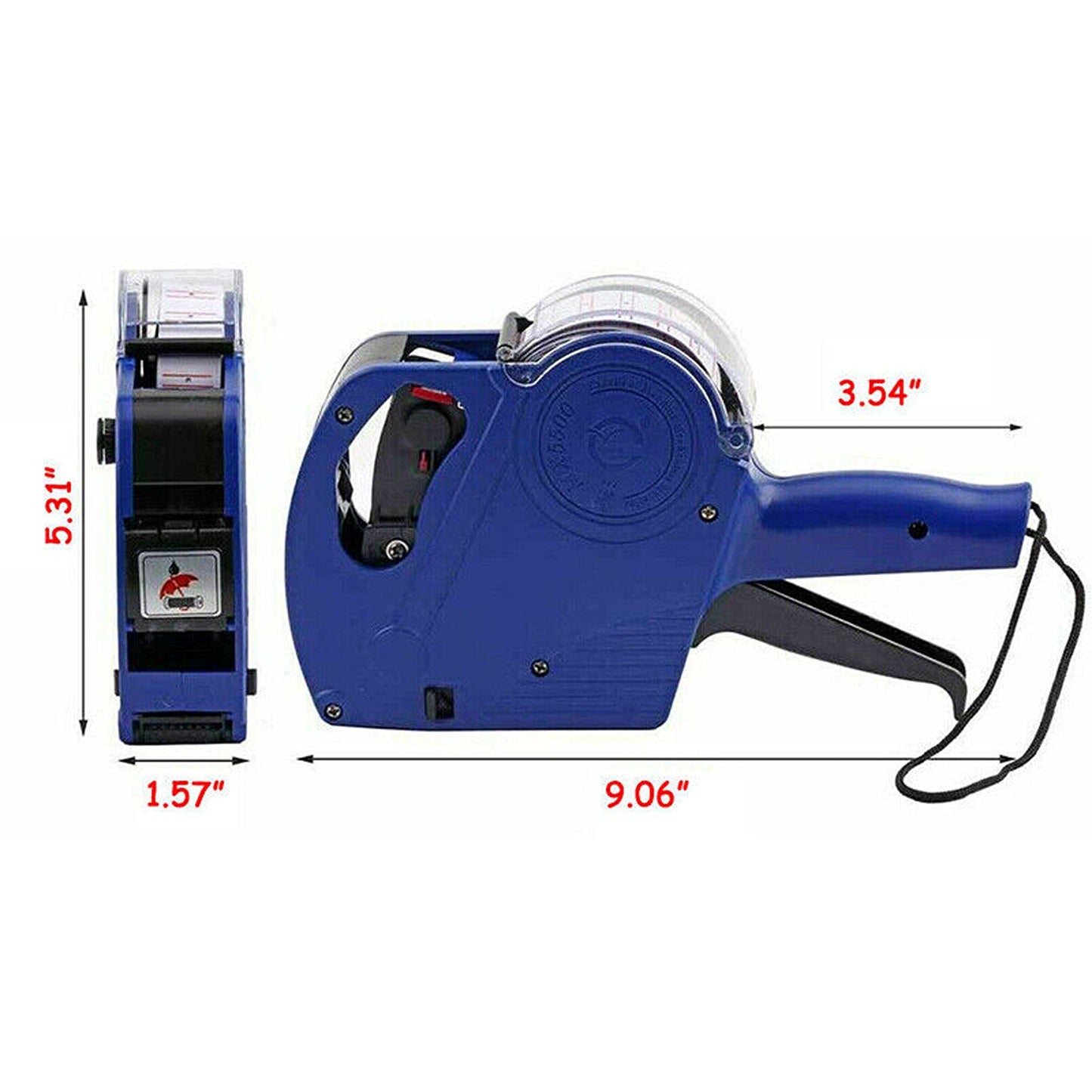 Pricing Tag Gun Kit with Labels and Inks Included