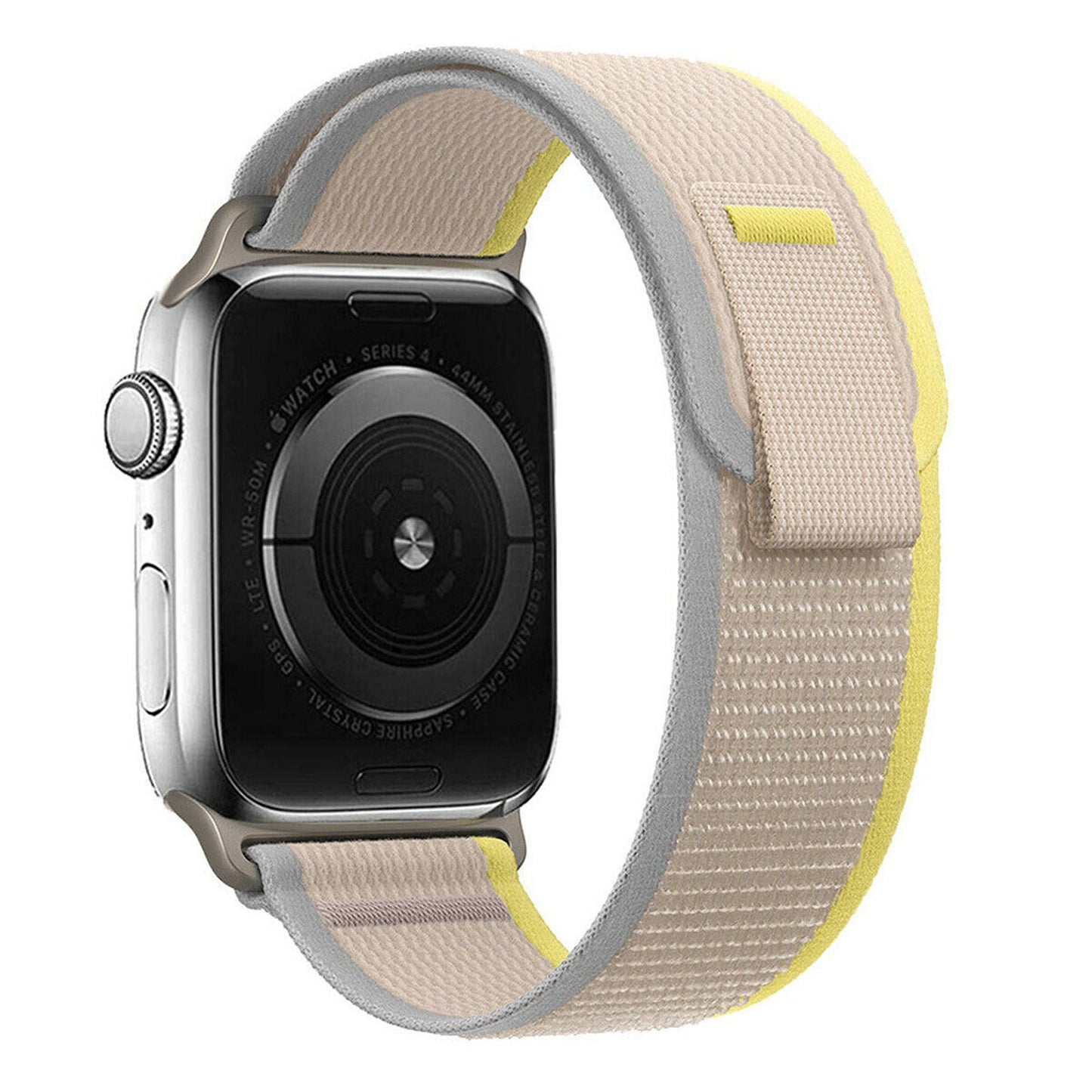 Yellow Beige Trail Loop Band Strap For Watch Band Strap IWatch Series SE 9 8 7 6 5 40 41 44 45 Ultra